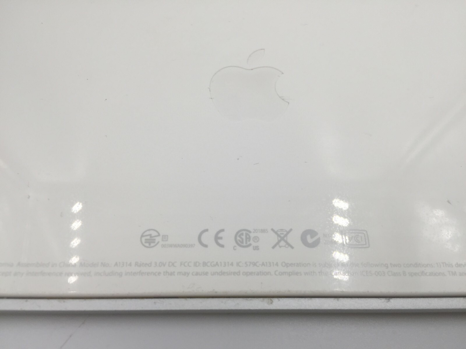 GENUINE Apple Wireless Bluetooth Keyboard A1314 Mac Aluminium Free Shipping