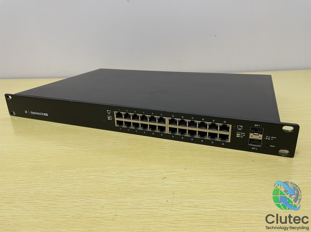 Ubiquiti EdgeSwitch 24 250W 24-Port PoE Ethernet Networking Switch ES-24-250W