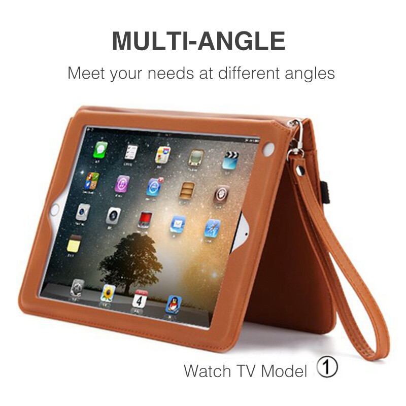 Leather Stand Case Cover Wallet for iPad Pro 9.7/iPad 5/6 air 4/5 Pro10.5/Mini 6