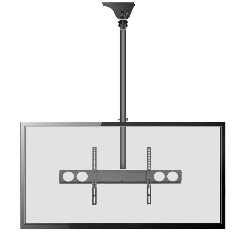 Pyle Ceiling TV Stand – Hanging TV Mount Bracket w/ Adjustable Height & Tilt