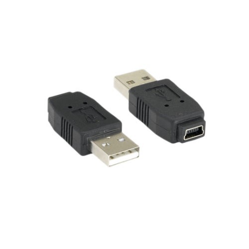 USB 2.0 Mini B 5 Pin to Type A Male Female Adapter Converter Camera Phone PC MAC