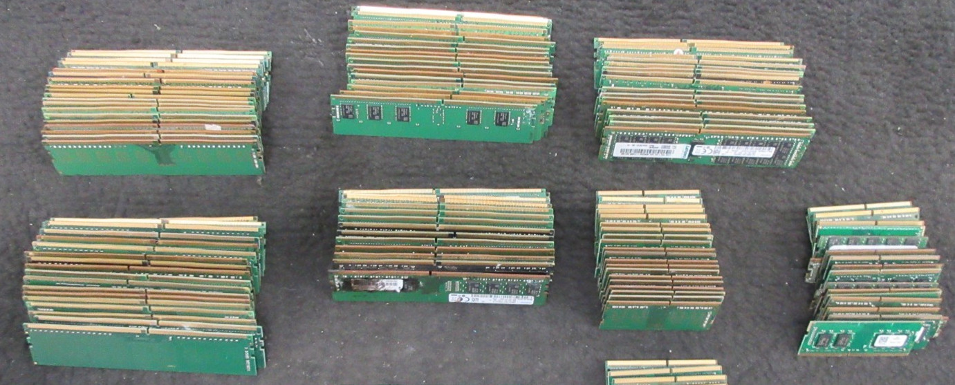 LOT OF 455 PC3 RAM MEMORY – READ THE DESCRIPTION