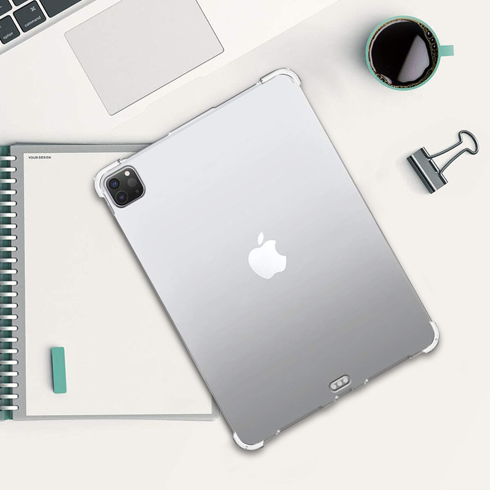 Protective Back Cover for iPad Pro 11-inch 2nd Case 2020, Transparent & Flexible