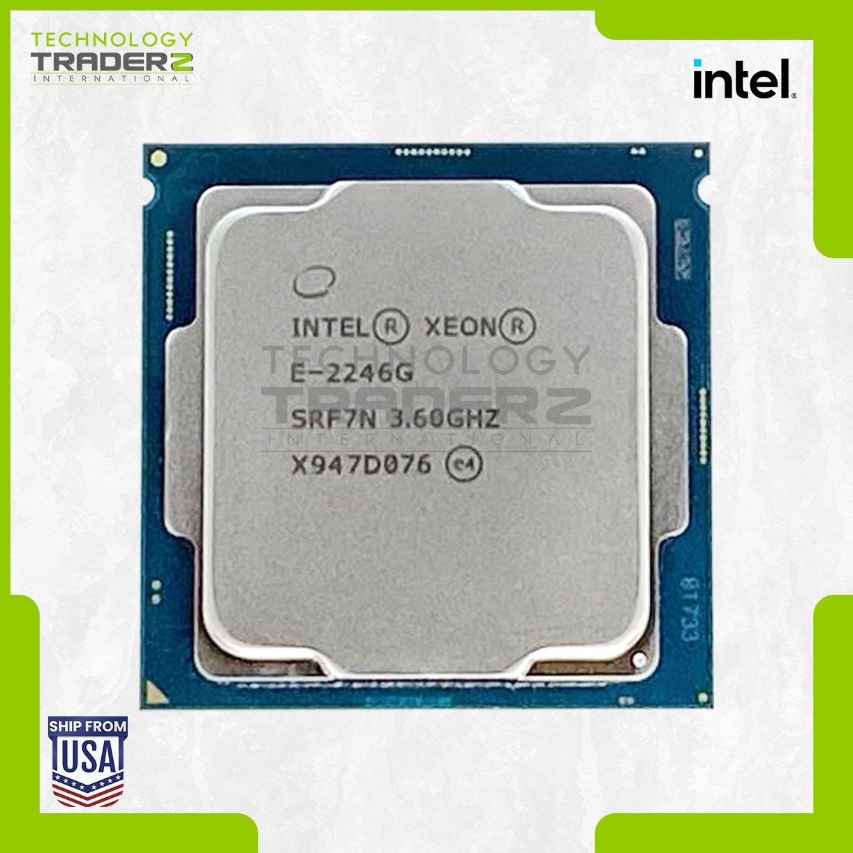 SRF7N Intel Xeon E-2246G 6-Core 3.60GHz 12MB 80W FCLGA1151 Processor