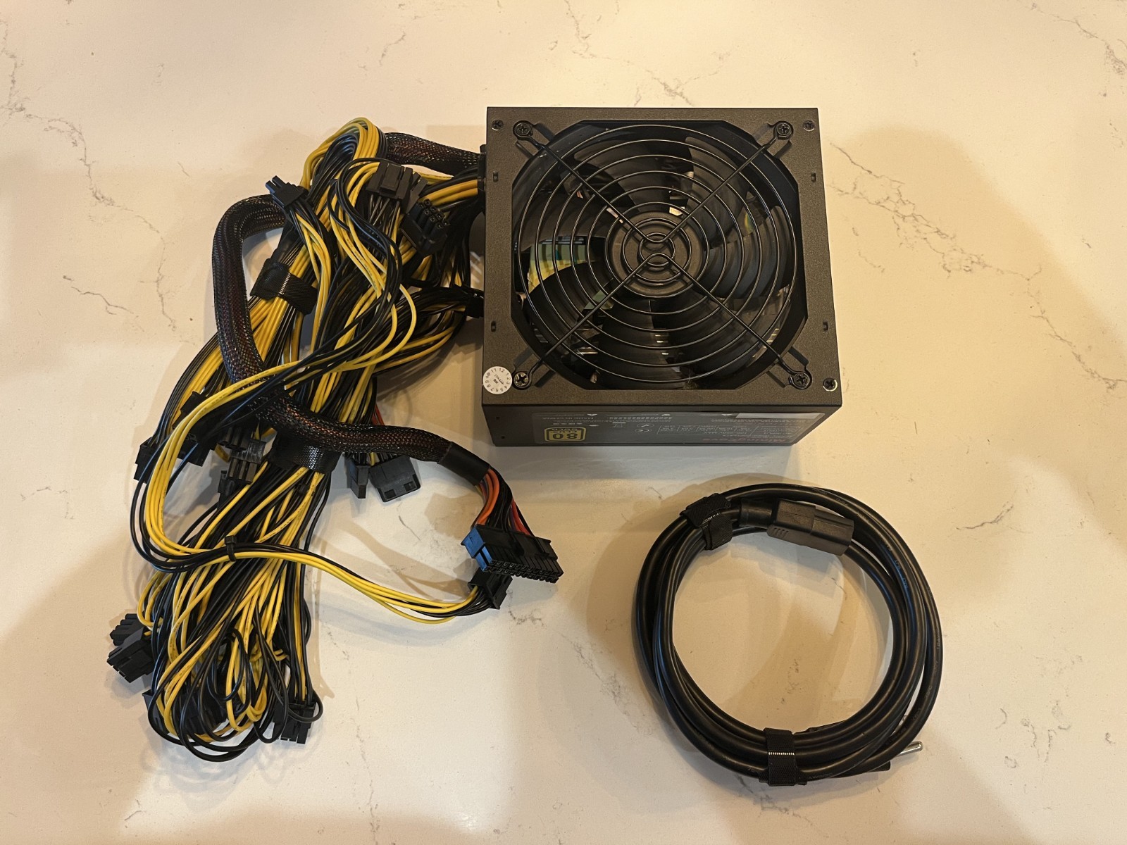 Mining Expert PSU 1600W 6 GPU (MINING CAVE POWER SUPPLY 1600W-6GPU-ATX)