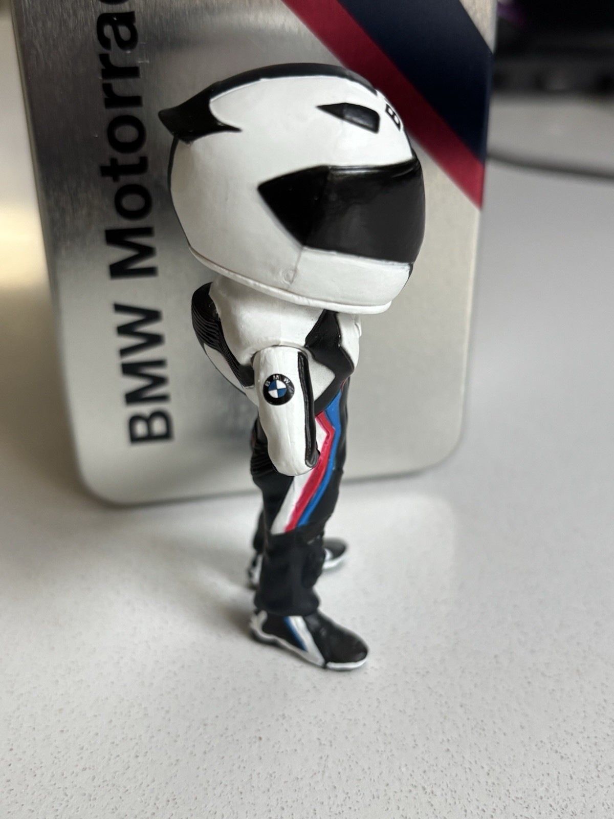 BMW Motorrad Double R Motorcycle Racer 15GB USB Flash Drive in Tin Box
