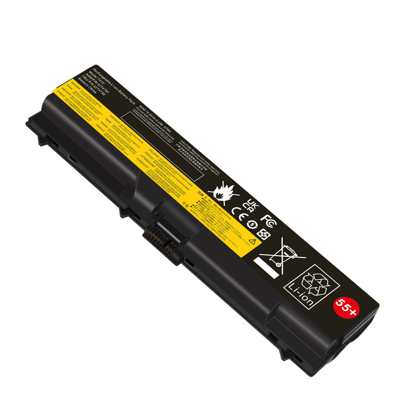 6/9 Ce Battery for Lenovo ThinkPad T410 T420 T510 T520 SL410 SL510 E420 E520 New