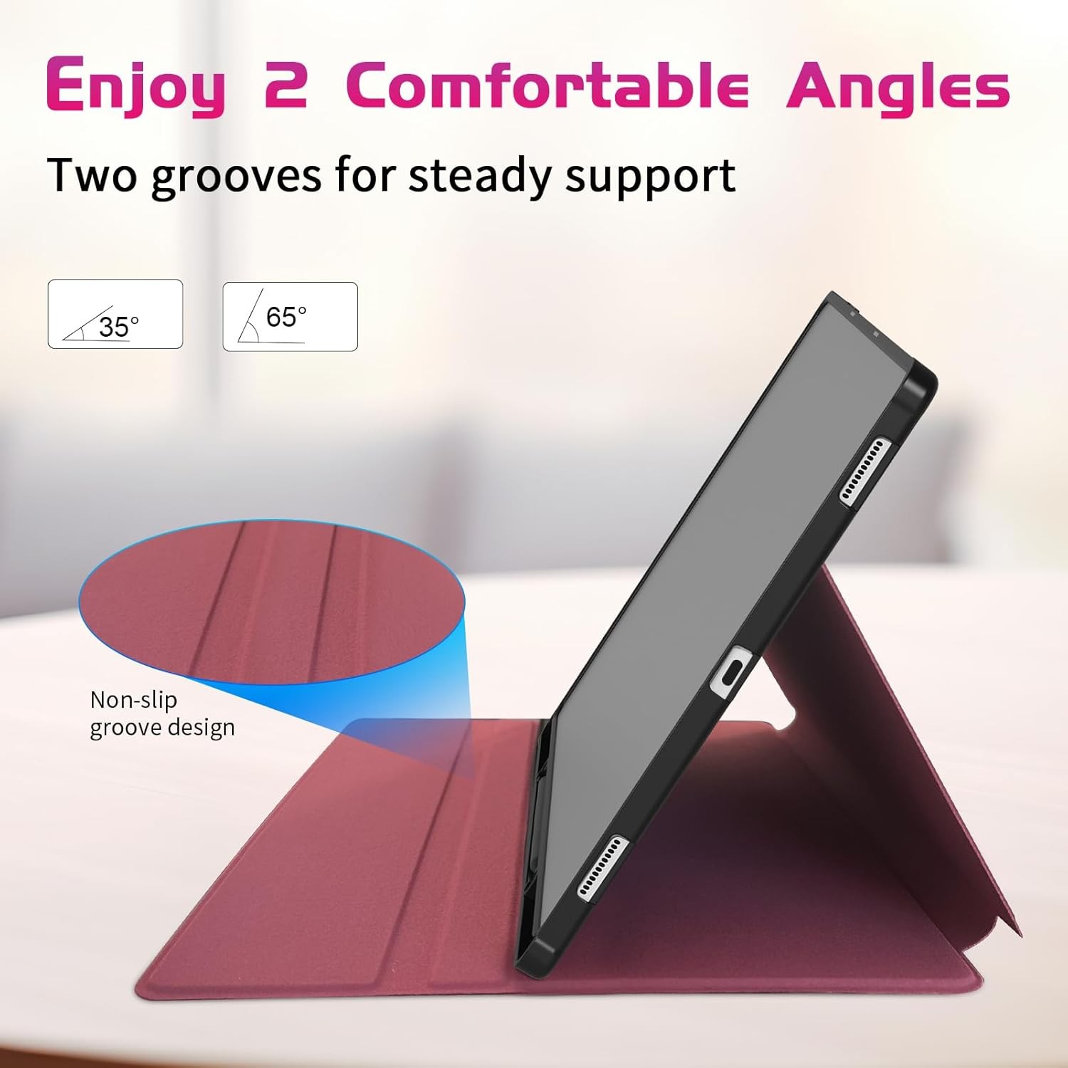 Case for Samsung Galaxy Tab S10 Ultra/Tab S9 Ultra 14.6 Inch with S Pen Holder,