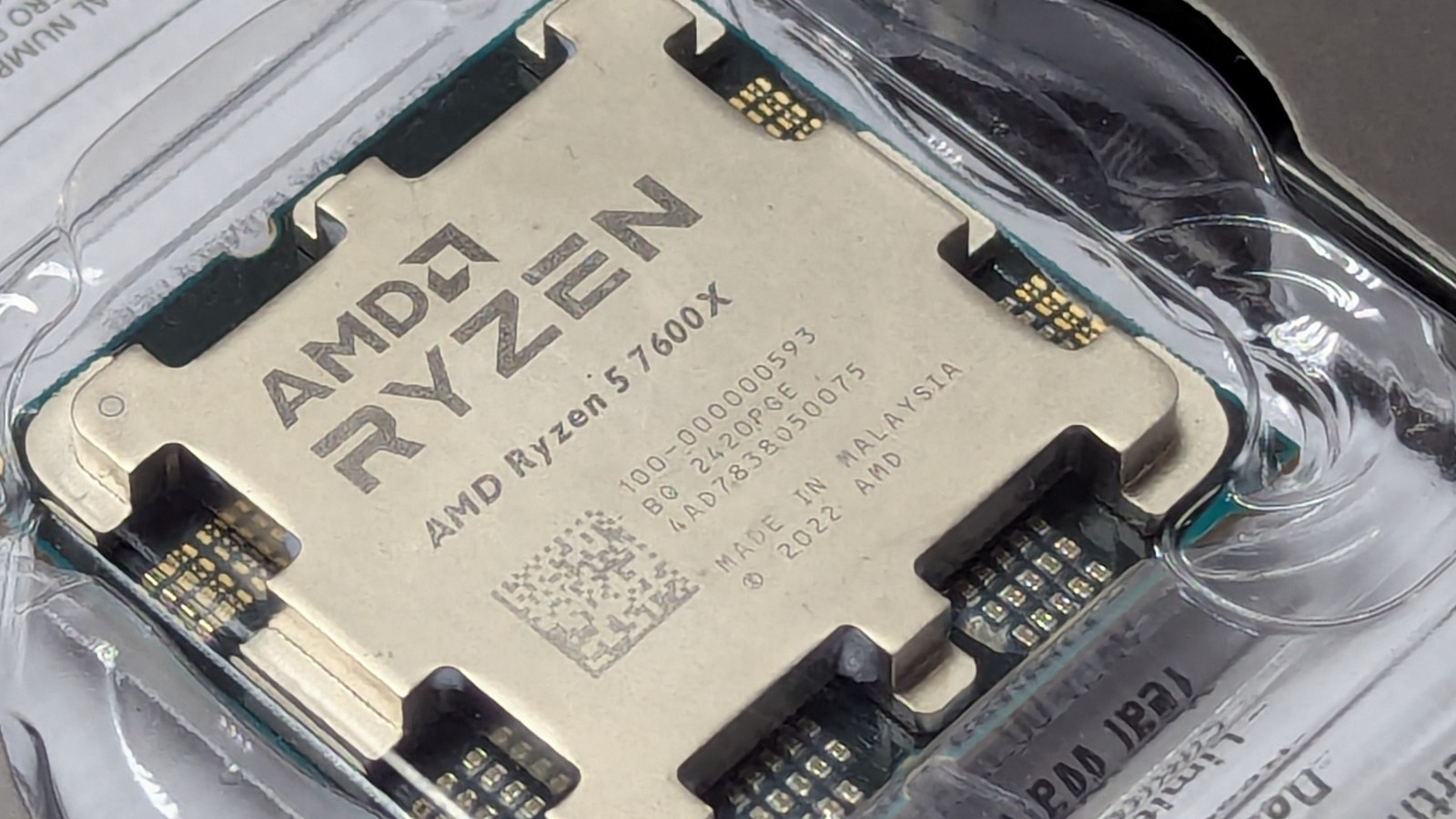 AMD Ryzen 5 7600X Raphael AM5 4.7GHz 6-Core Processor – Open Box