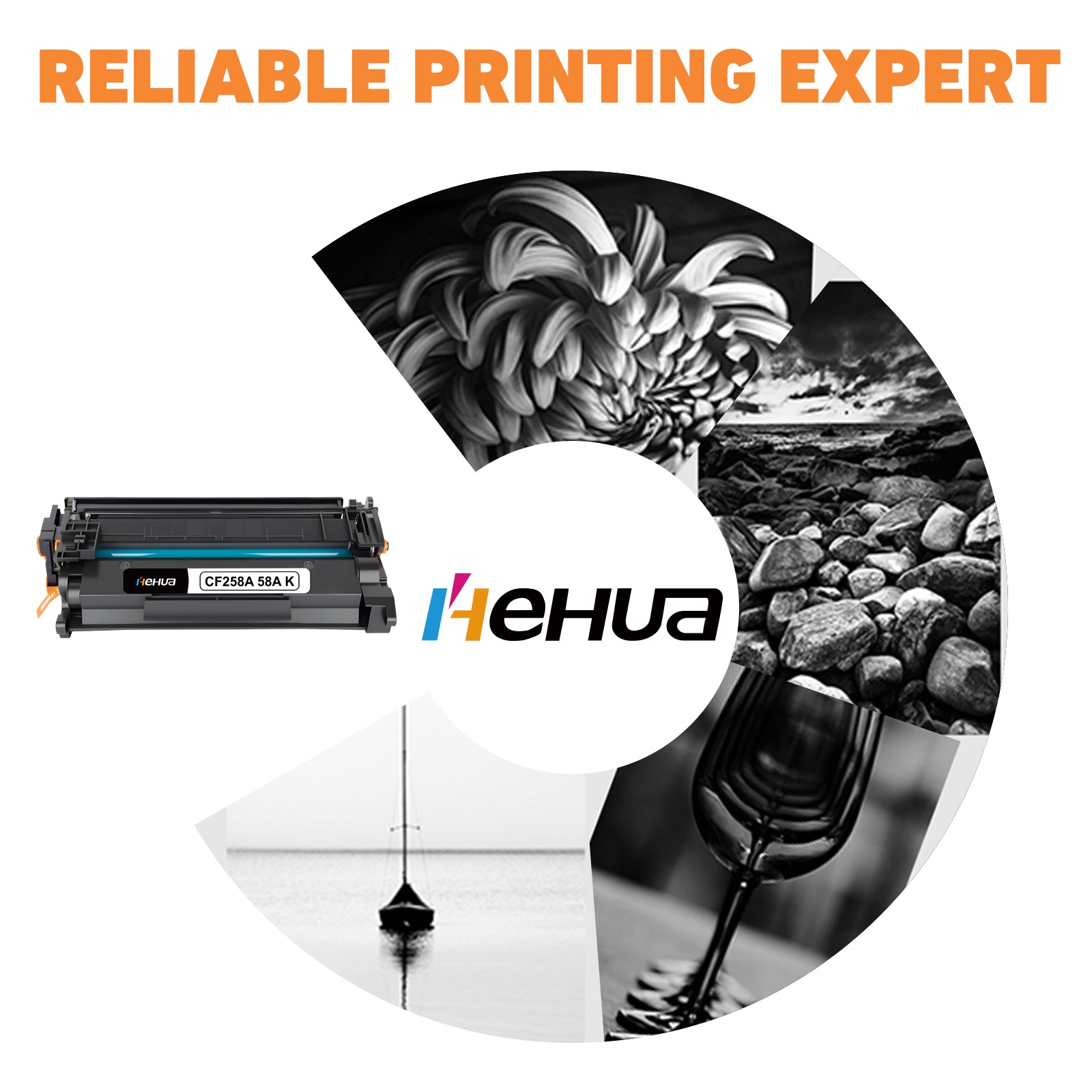 CF258A 58A Toner With Chip for HP LaserJet Pro M404 M404n M428dw MFP M428fdw