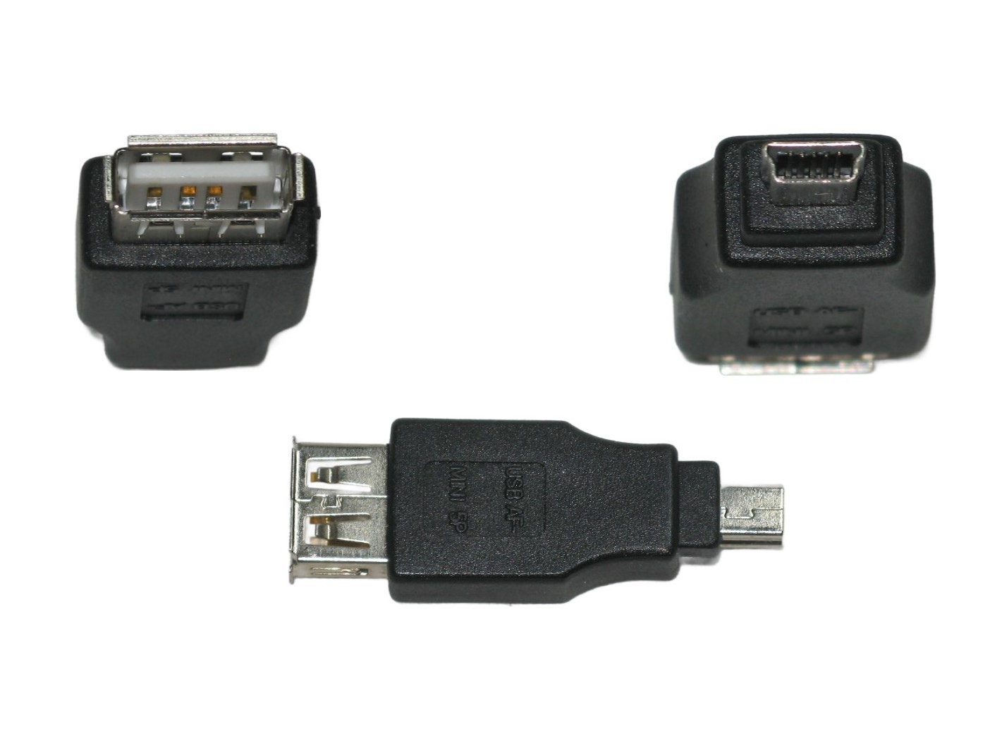 Cable Adapter Female USB 2.0 to Male USB Mini (5 Pin) NEW Sealed from USA