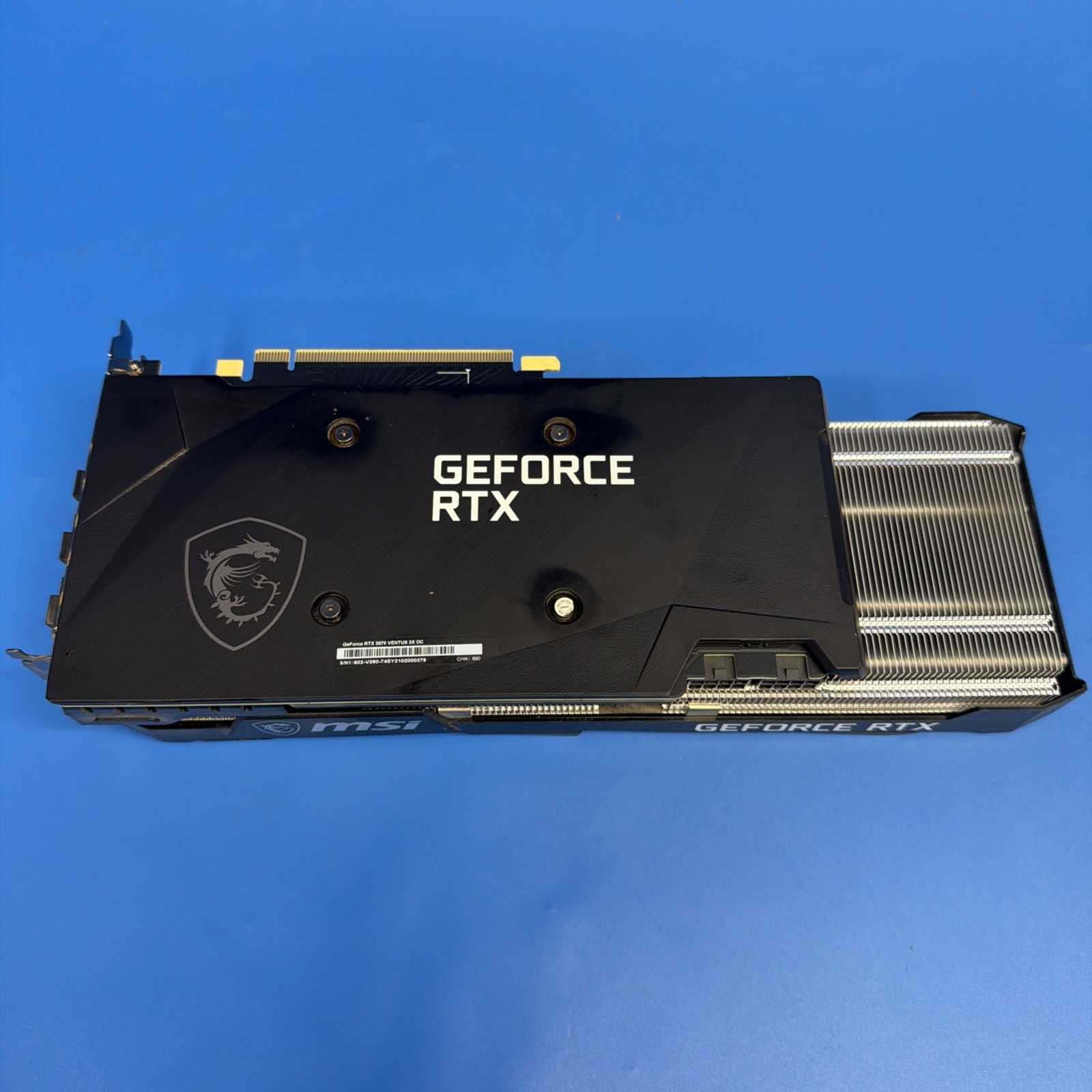 MSI GeForce RTX 3070 VENTUS 3X OC 8GB GDDR6 Graphics Card Tested *32
