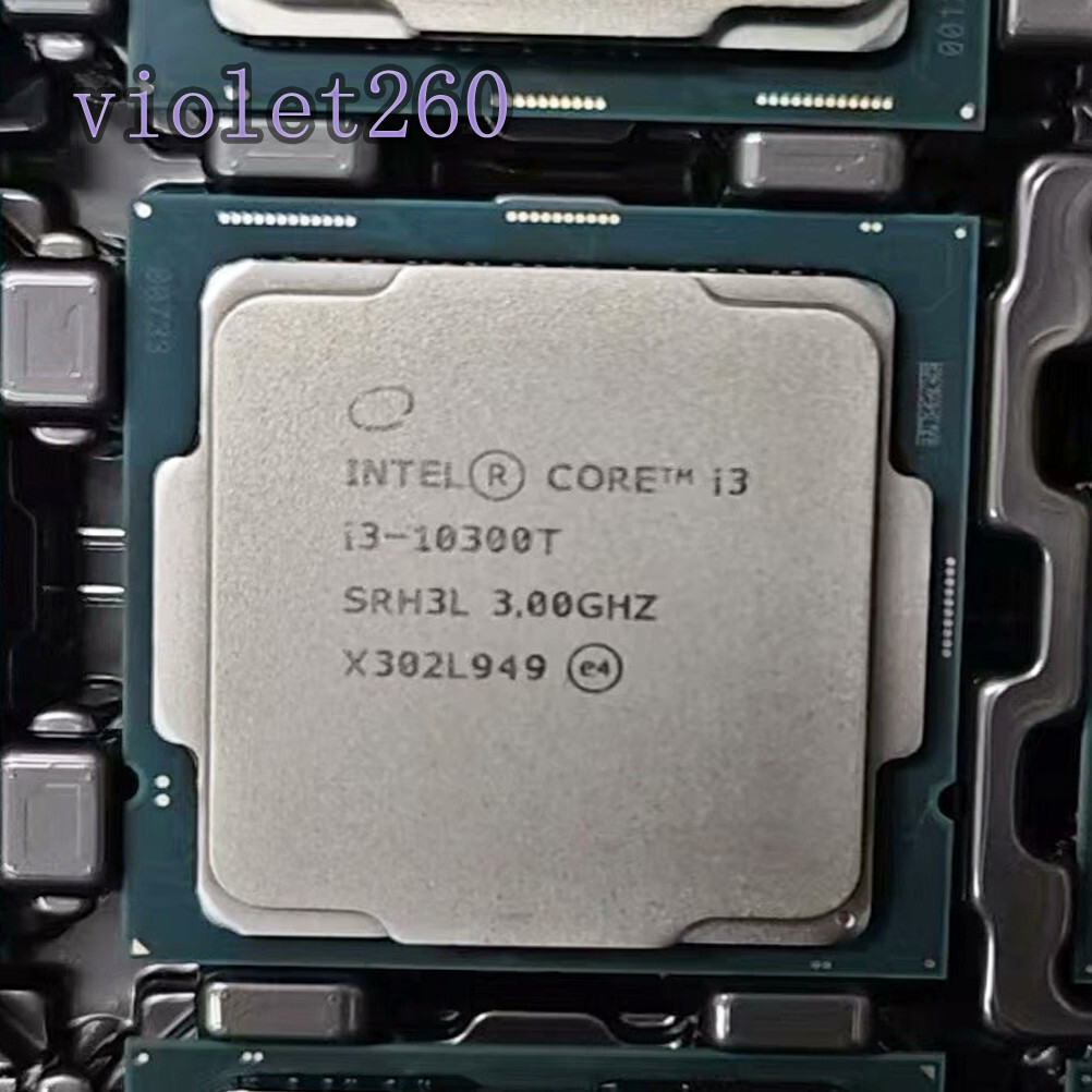 10Th Gen Intel Core i3-10300T LGA 1200 CPU 3.0GHz Quad-Core Desktop Processor