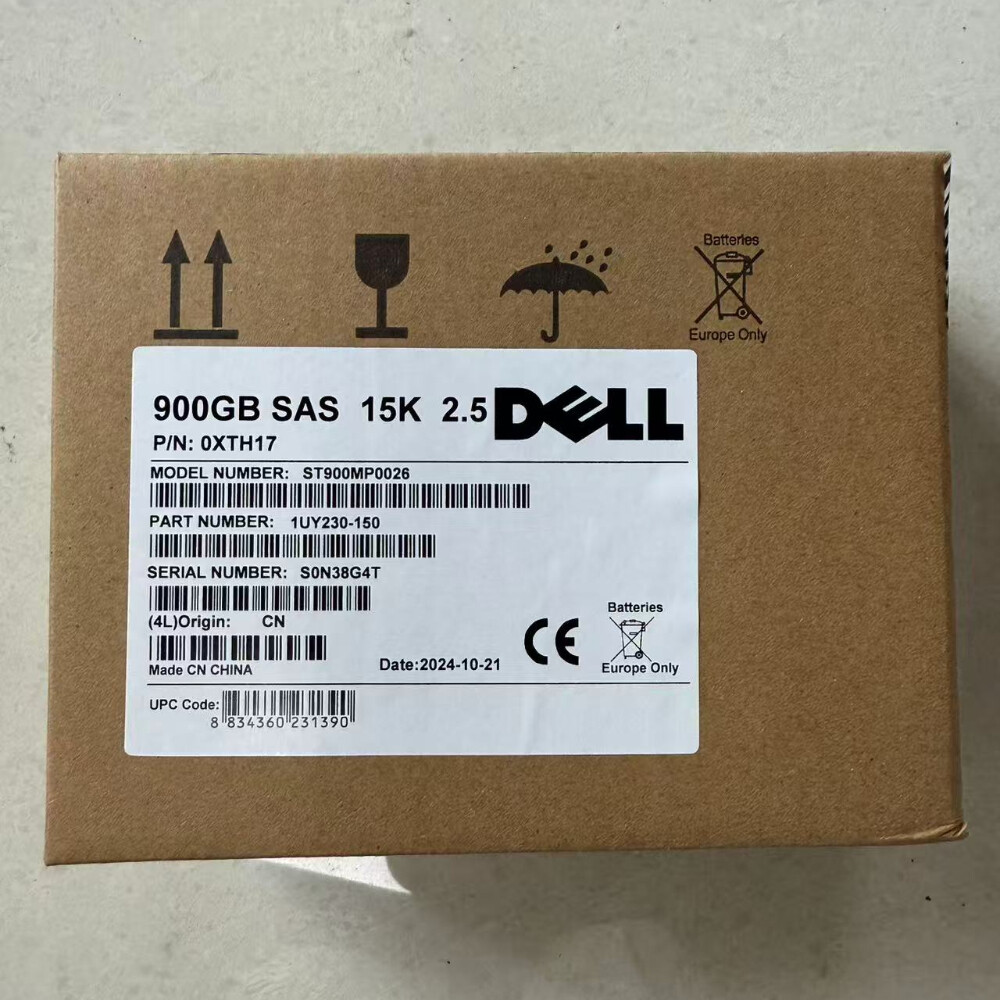 Dell 0XTH17 XTH17 900GB 15K 2.5″ SAS 12Gbps HDD v6 ST900MP0026 14G 15G 16G KIT