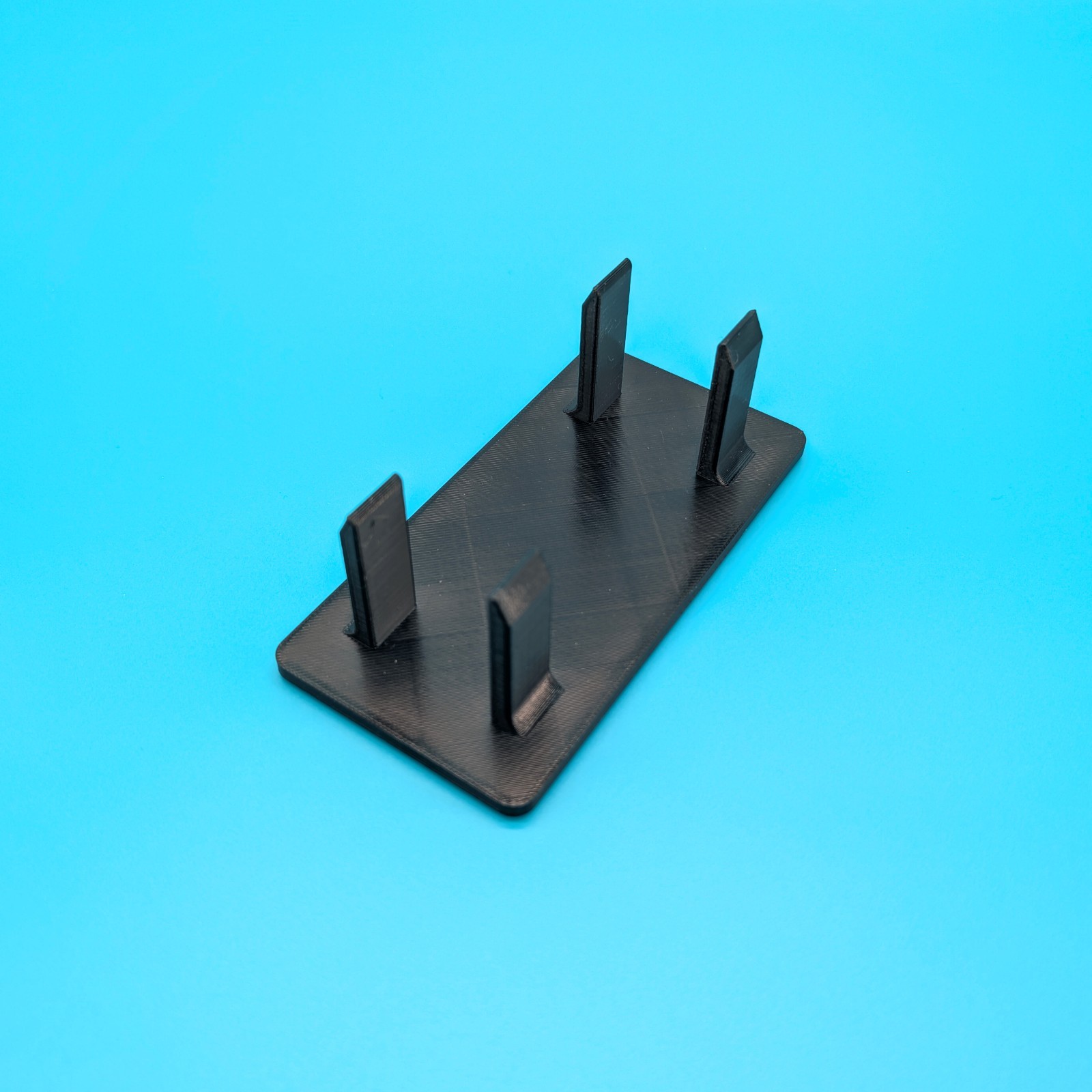 UniFi Cloud Gateway Max – Desk Stand with Silicone Feet – Black or White PETG