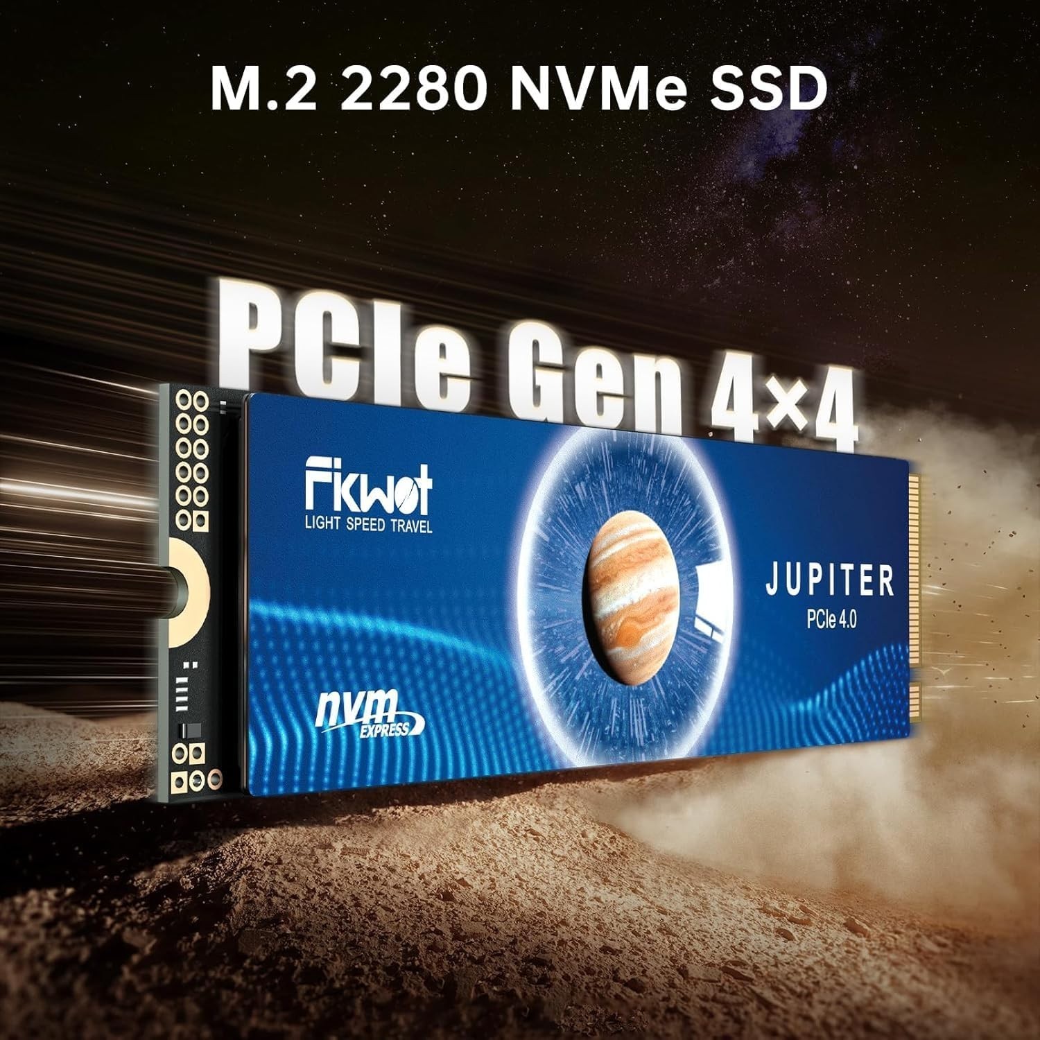 Fikwot M.2 NVMe 1TB SSD PCIe Gen 4.0 M2 2280 Internal Solid State Drive 7100MB/s