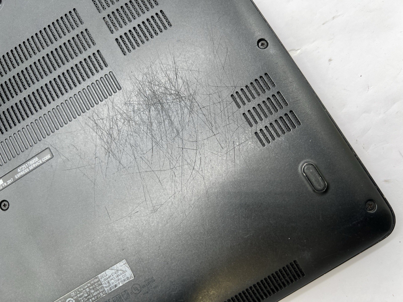 Dell Latitude E7470, i5-6300U CPU, @ 2.40GHz, 8GB RAM-No HDD/OS/Charger
