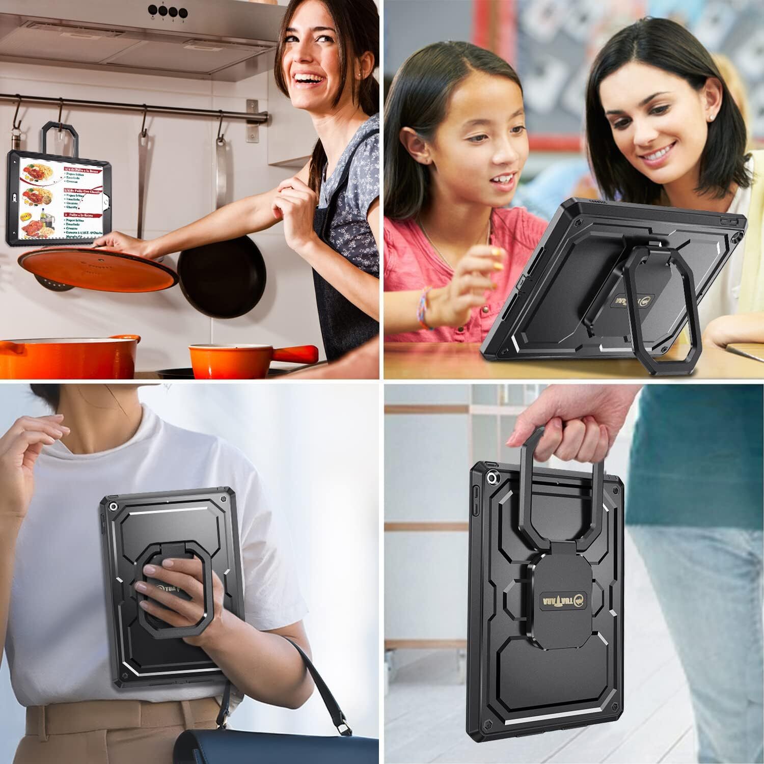 For Apple New iPad 9th Generation 2021 10.2 Inch 360 Degree Rotating Rugged Case