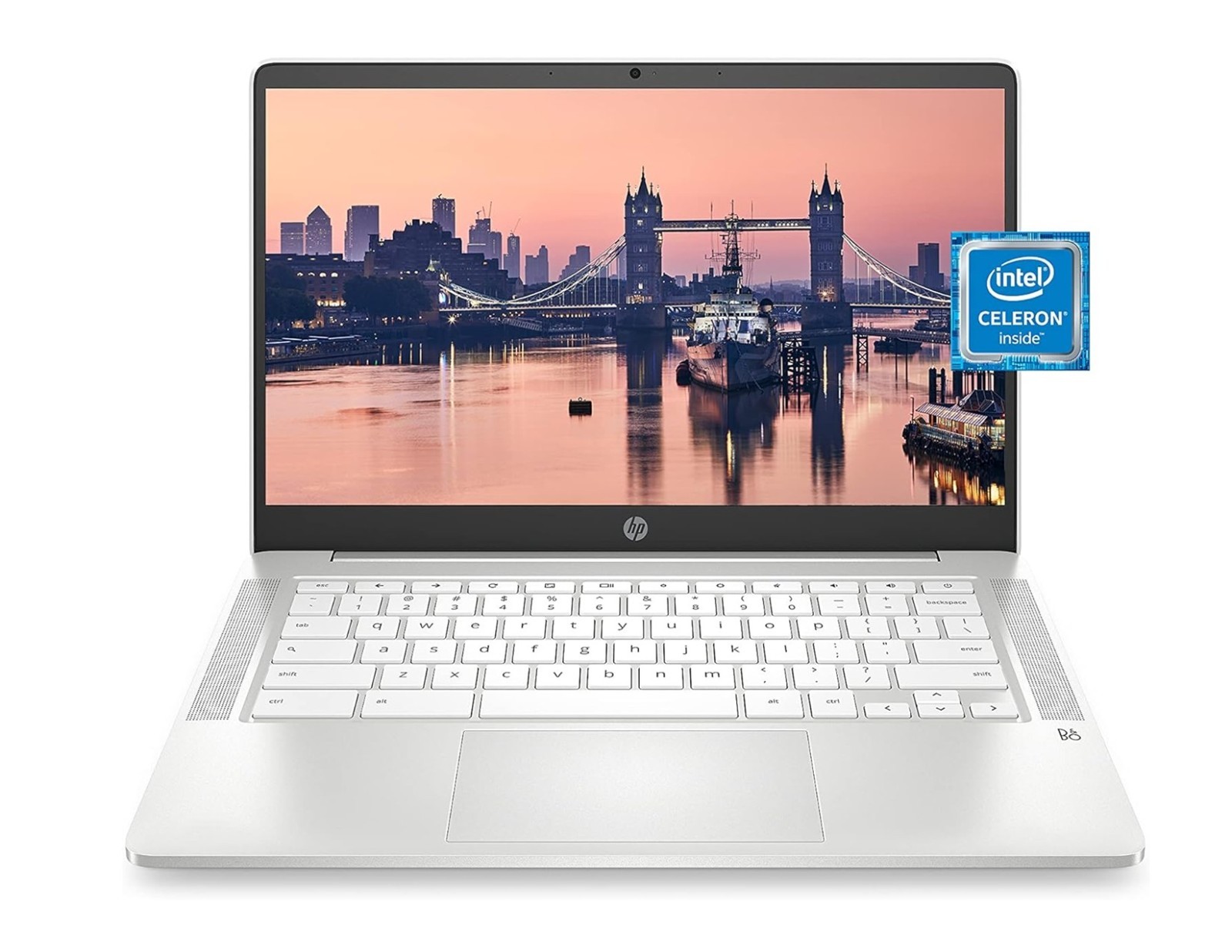 HP Chromebook 14a-na0021nr 14″ (32GB SSD, Intel Celeron N4000, 1.10GHz, 4GB RAM)