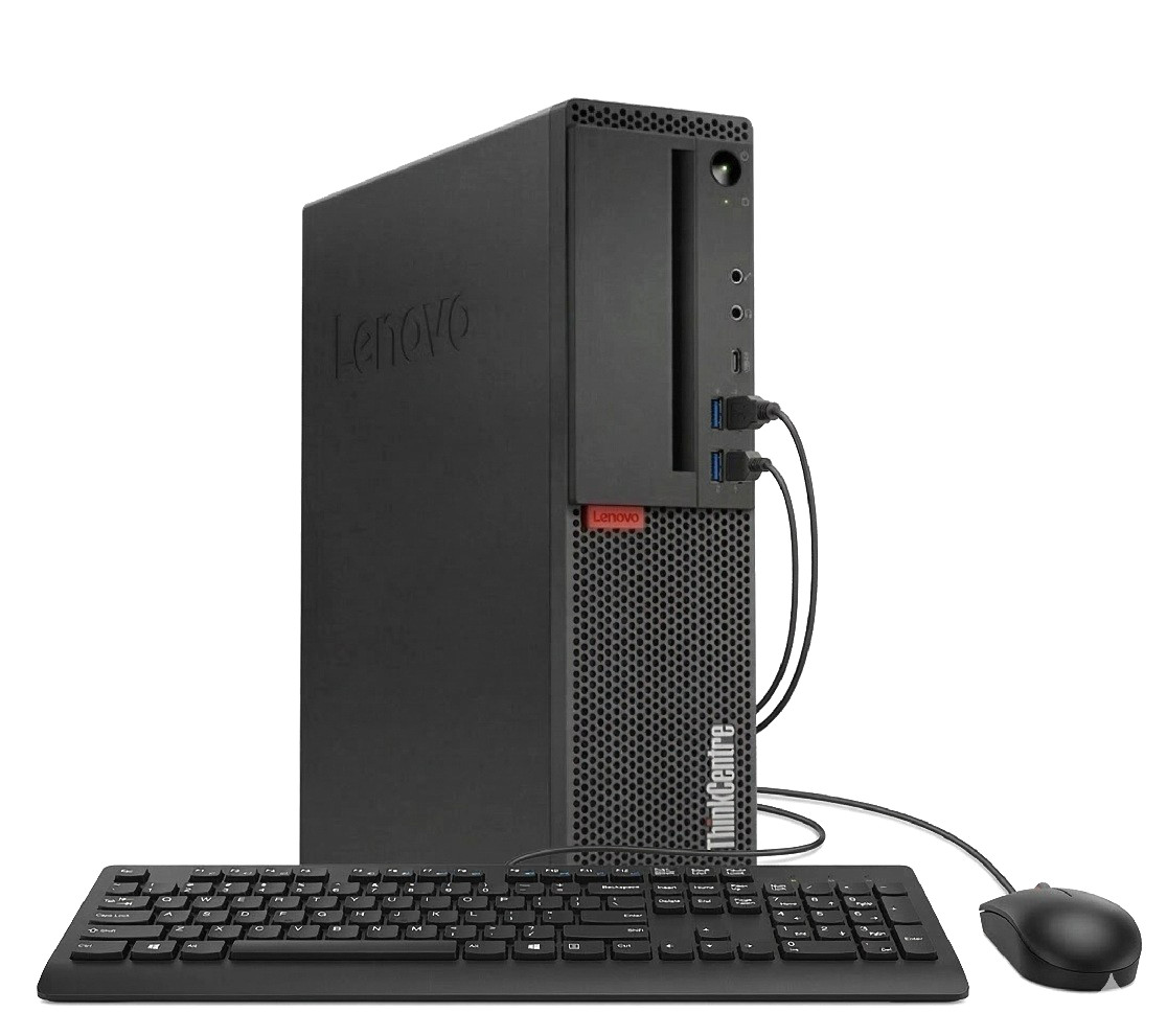Lenovo ThinkCentre PC: Ryzen 5 Pro-2400G! 8GB RAM, 256GB SSD! Windows 10 Pro!