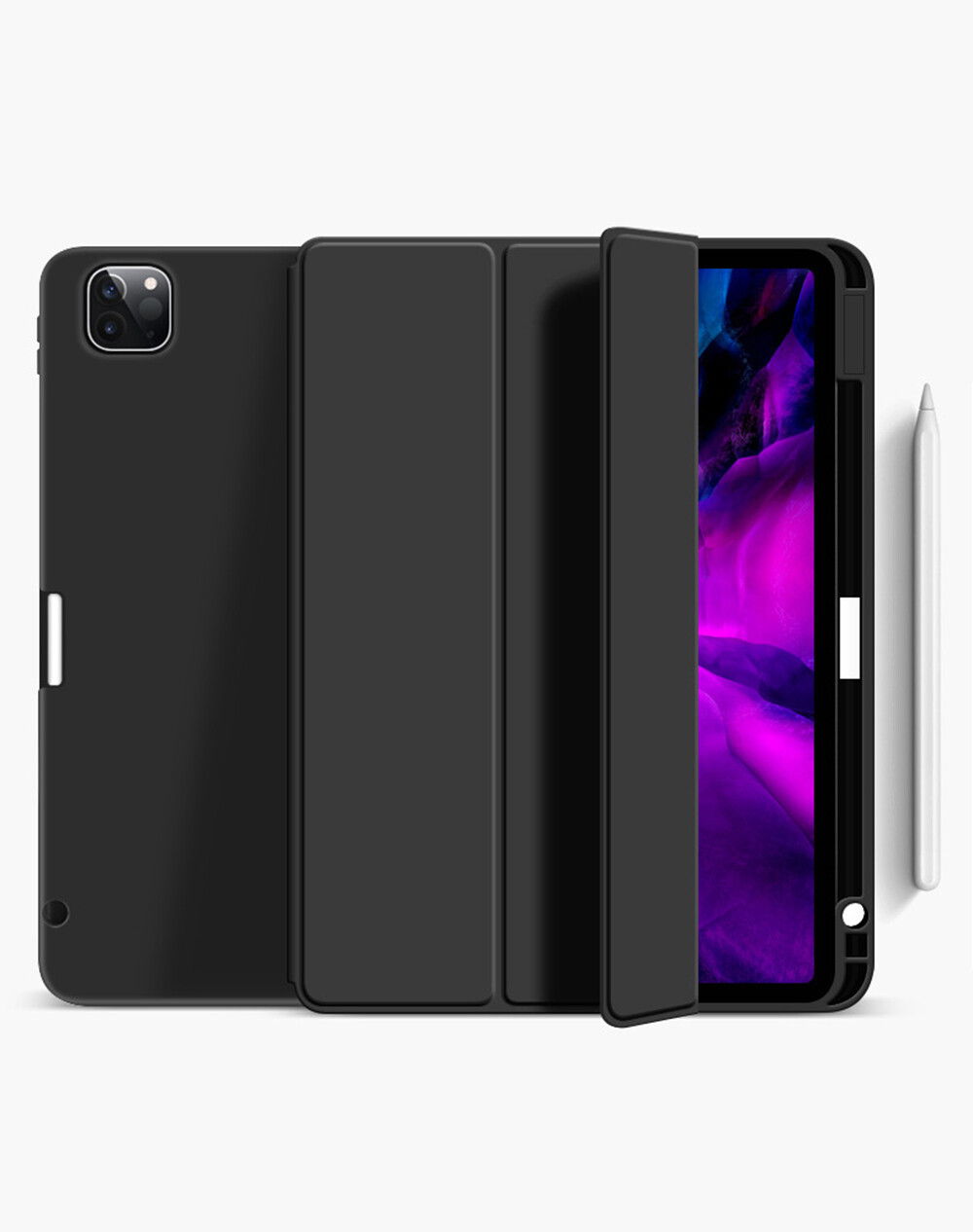 Flip Stand Case Cover For iPad Pro 12.9″ 3rd 4th 5th 6th Gen With Pencil Holder