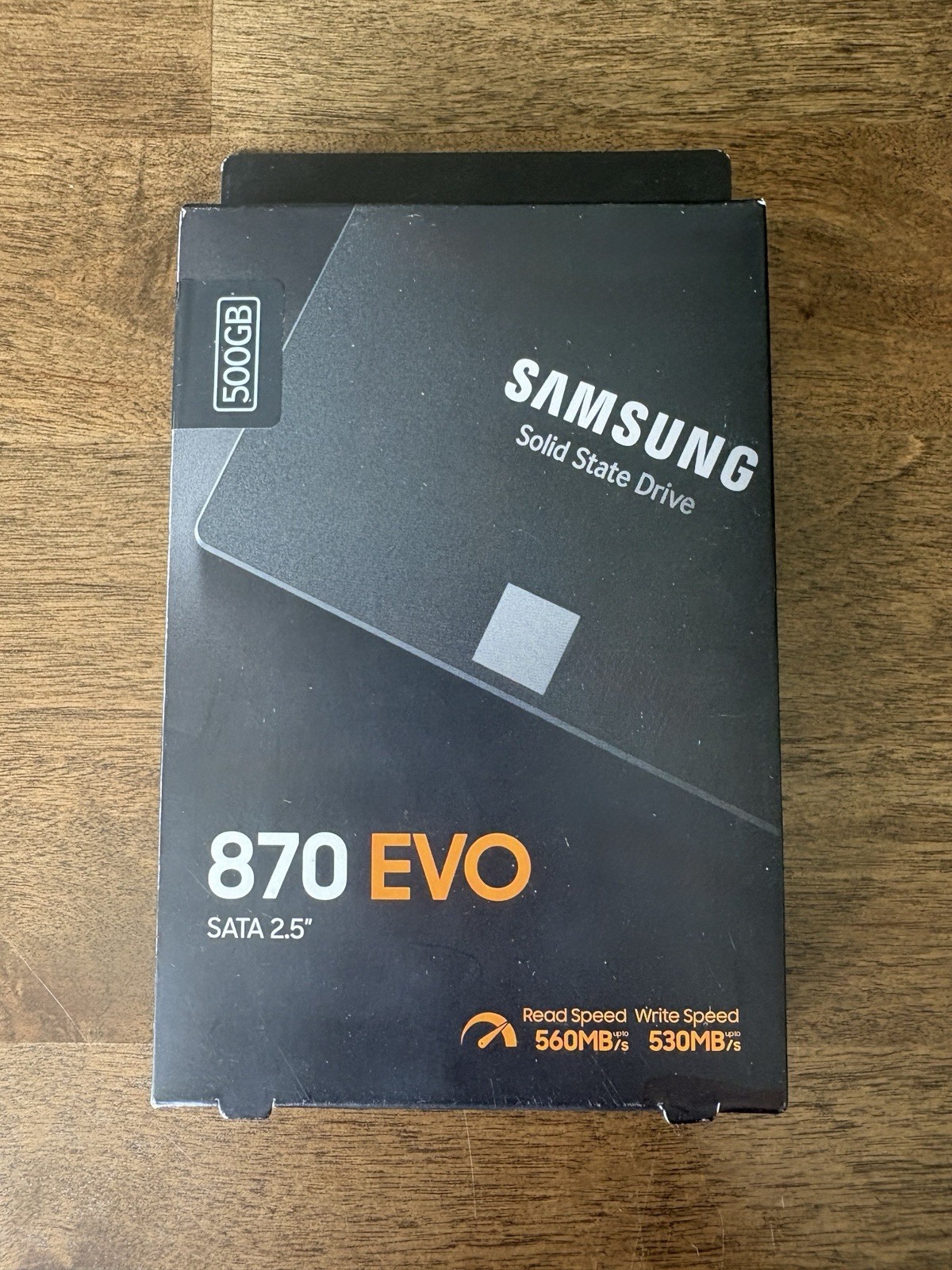 Samsung MZ-77E500 870 EVO 500GB 2.5″ SATA 6Gb Solid State Drive