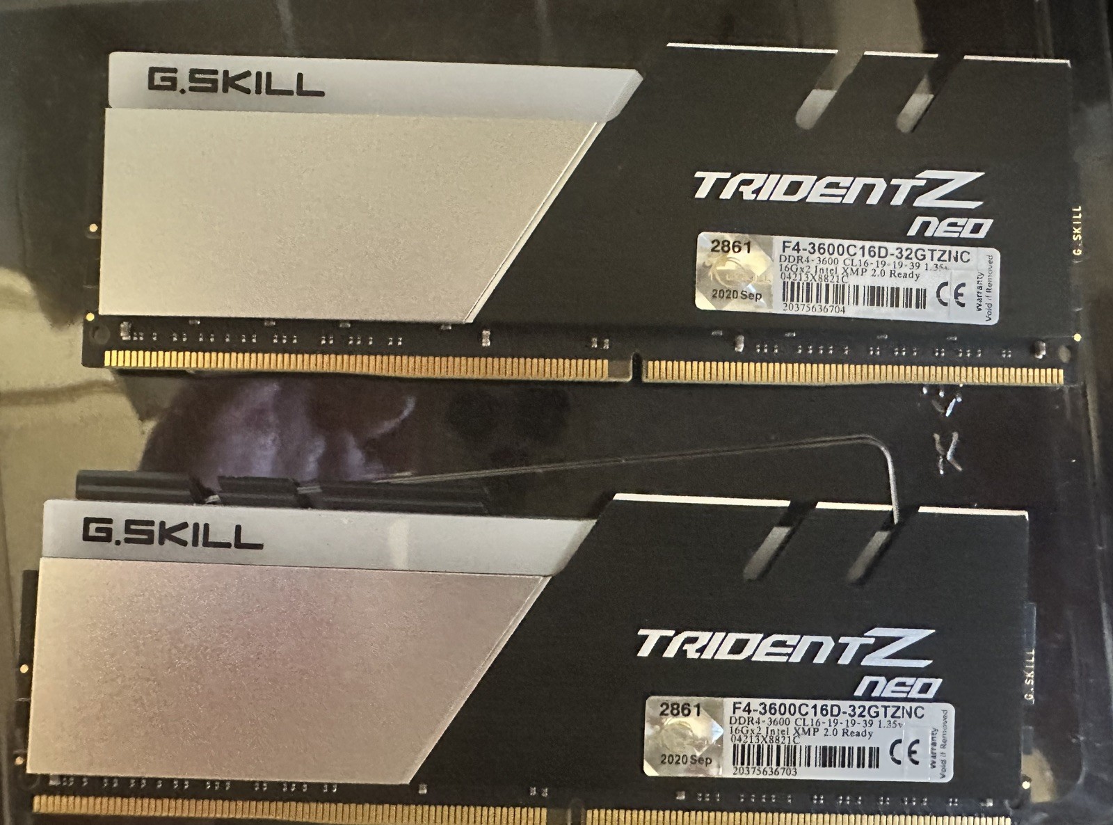 64GB G.SKILL Trident Z RGB 64GB (2x32GB) DDR4-3600 CL18-22-22-42