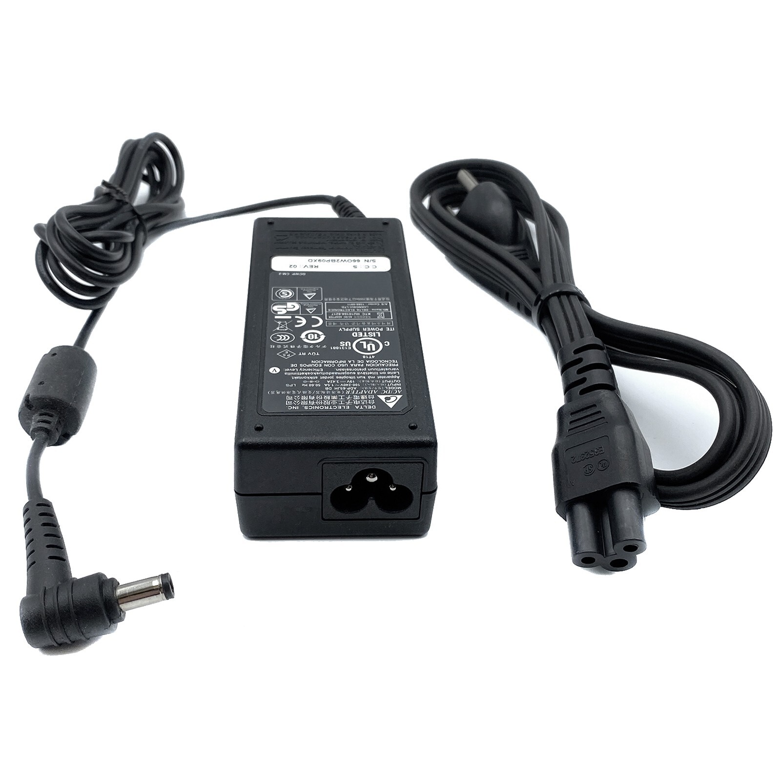 Genuine Delta 65W AC Adapter for MSI Modern 14 A10RAS-883US MS-14B3
