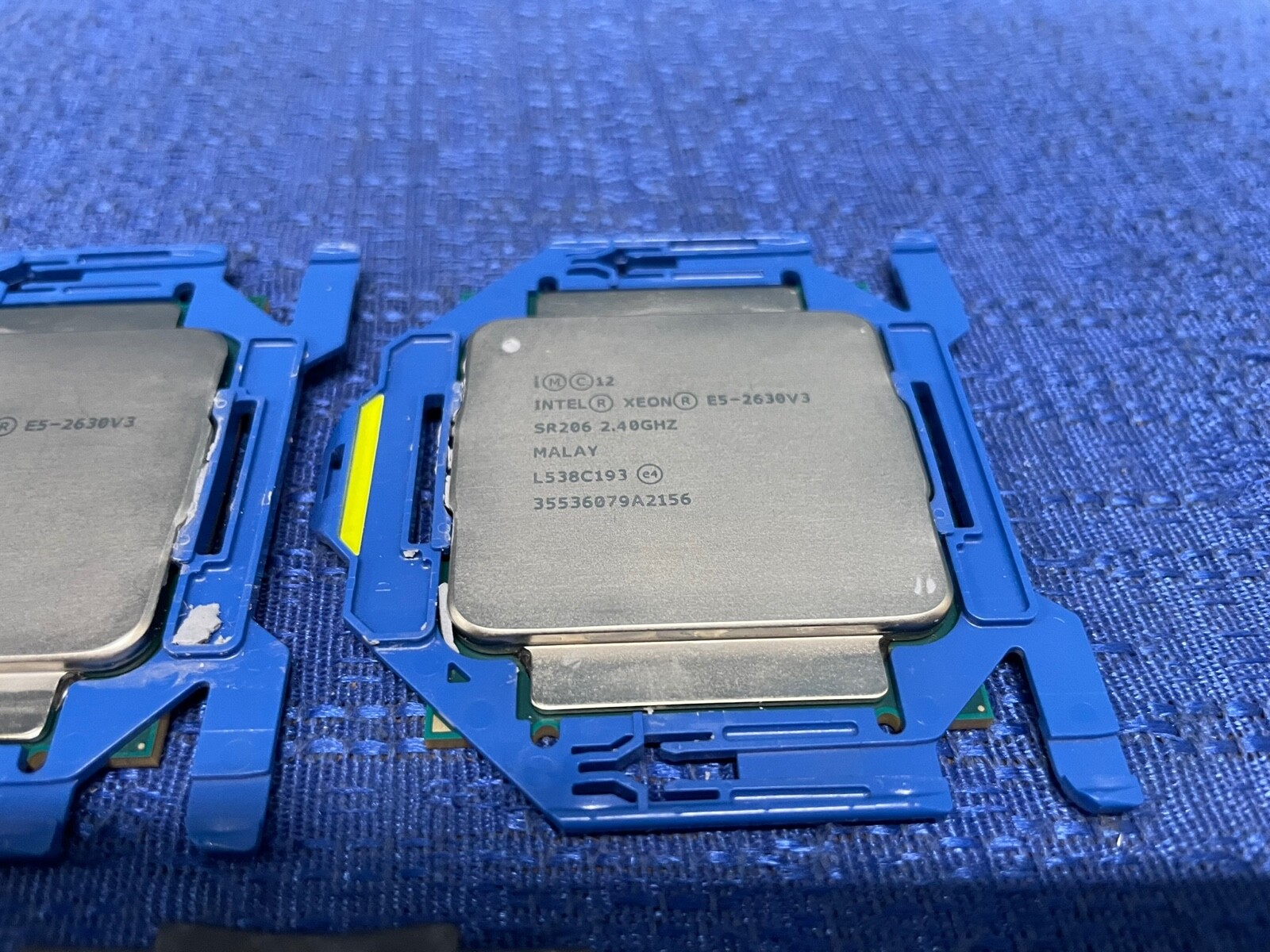 Lot of 3 Intel Xeon E5-2630 v3 Processor SR206 2.40GHz L538C193
