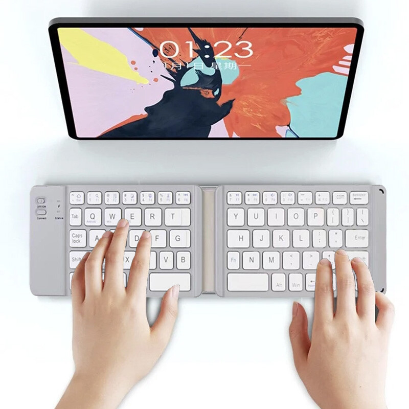 Slim Wireless Bluetooth Keyboard For iMac iPad Android Phone Tablet PC Laptop