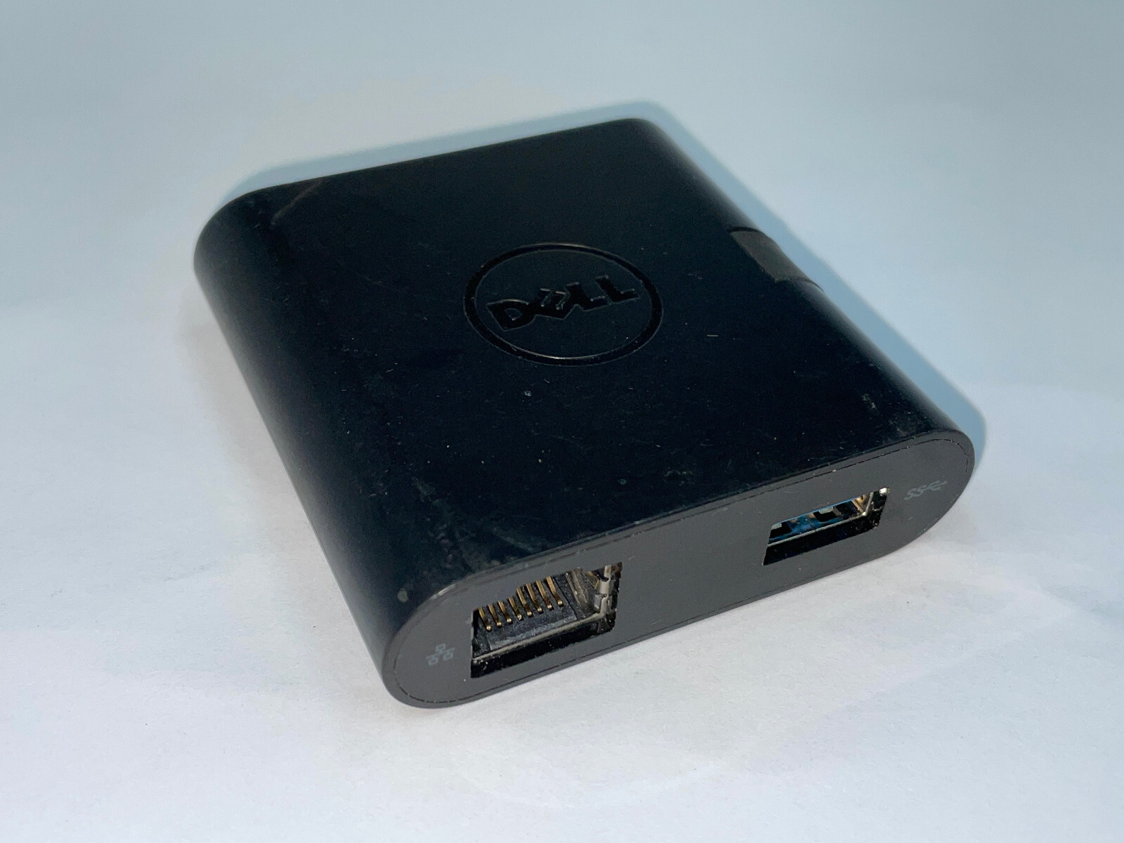 Dell DA200 Adapter USB-C to HDMI/VGA/Ethernet/USB 3.0. Used.