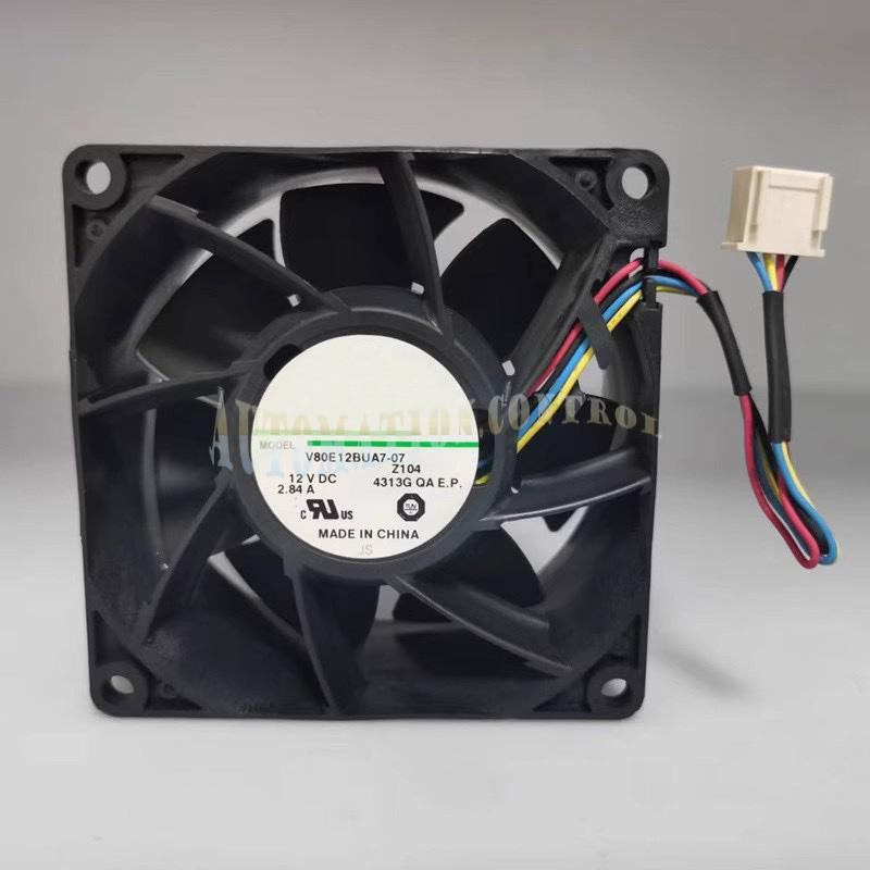 1PC For NIDEC V80E12BUA7-07 DC12V 2.84A 8CM 8038 4-PIN PWM Cooling Fan