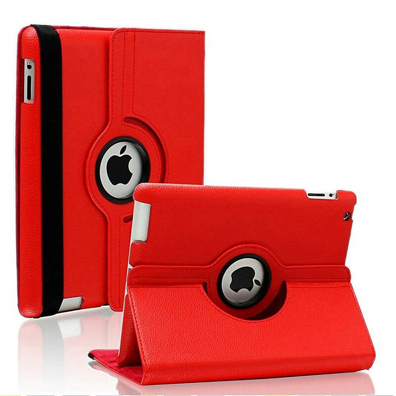 For Apple iPad 2 3 4 Case 360° Folio Shockproof Smart Stand Leather Cover