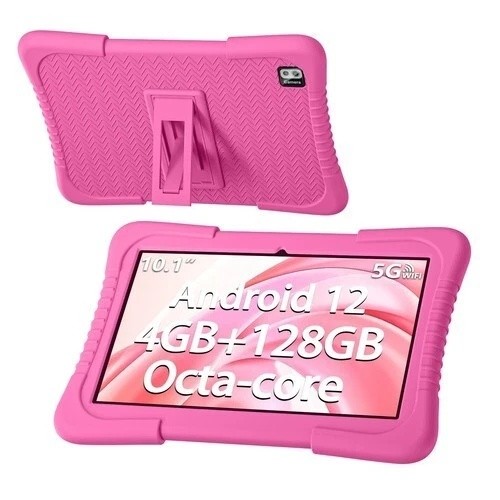 Kids Tablet 10 inch Android 12/13 Tablet for Kids 64/128GB with Parental Control