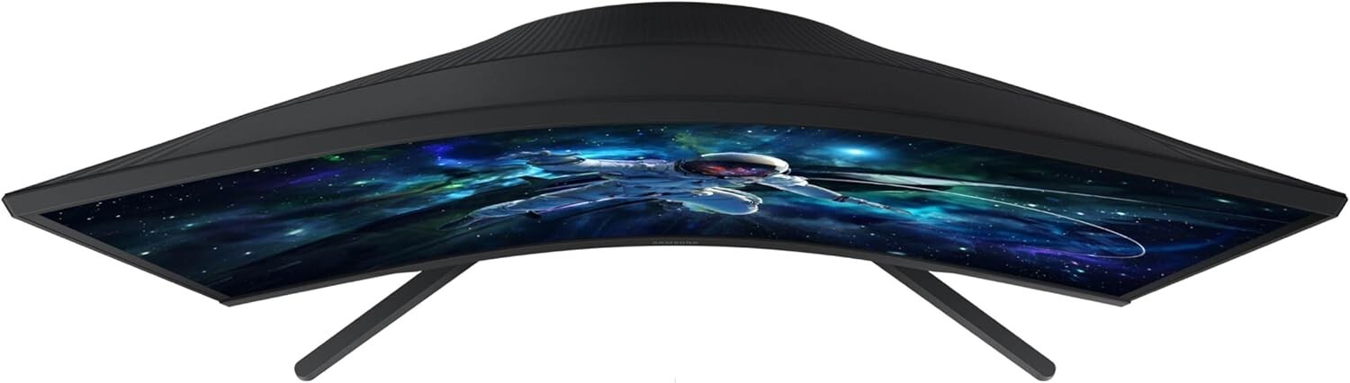 Samsung 27″ Odyssey G55C QHD 165Hz 1ms(MPRT) Curved Gaming Monitor