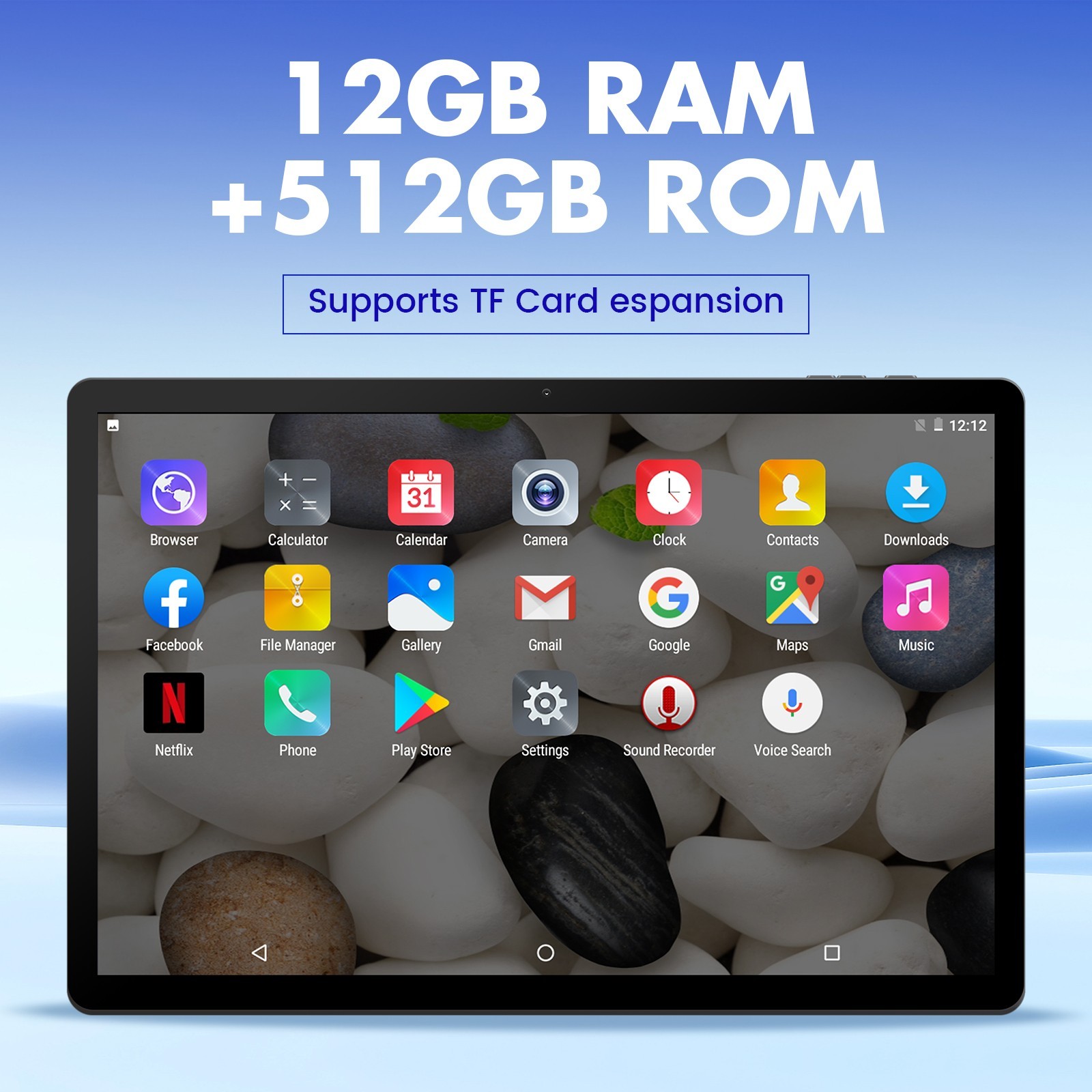 10 In 4G LTE Phablet Android 10 Tablets Deca core 1920×1200 IPS 8GB RAM 256G ROM