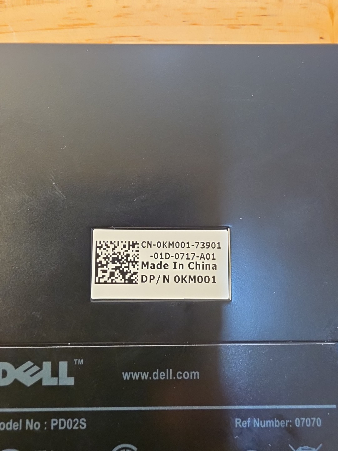 Dell External USB DVD Drive PD02S | DP/N 0KM001 | CD/DVD Reader Writer