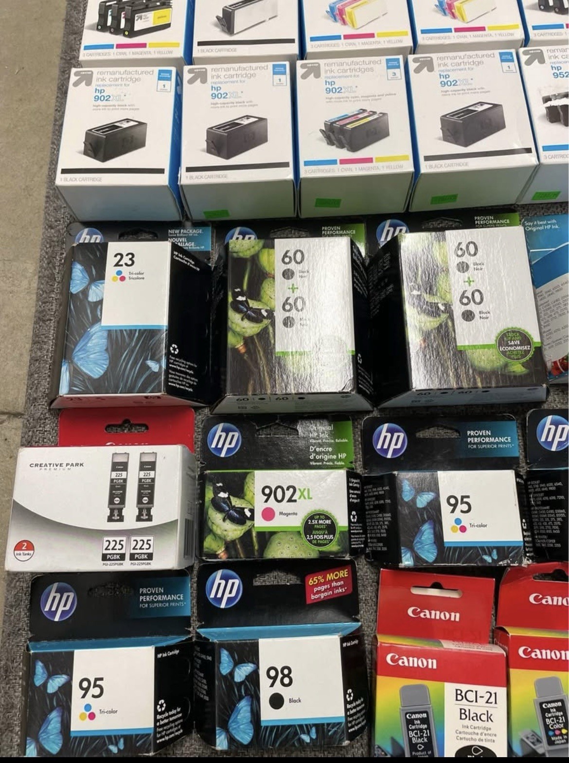 Mixed Lot Of Different Ink/toner Cartridges New/open Box