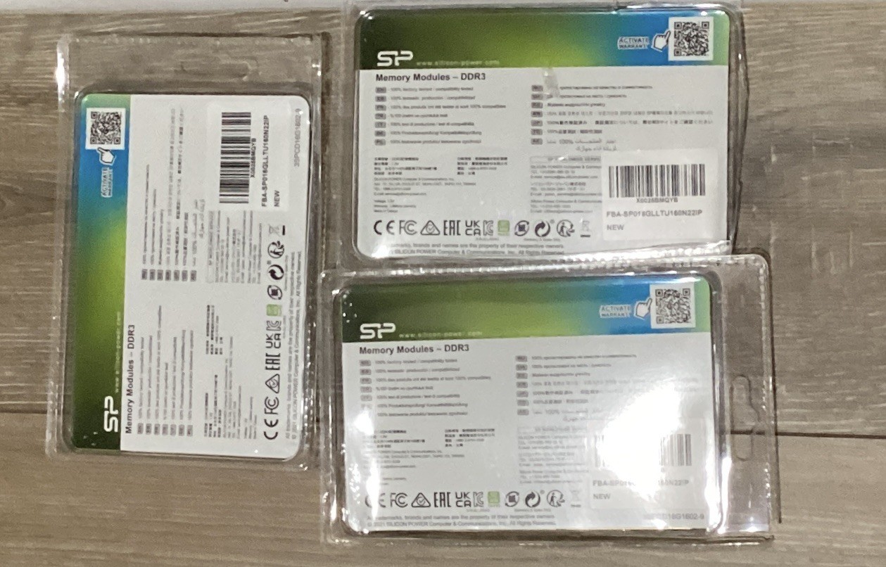 Silicon Power 16GB (2x8GB) PC3L-12800 (DDR3L-1600) Memory (SP008GLLTU160N02) NEW