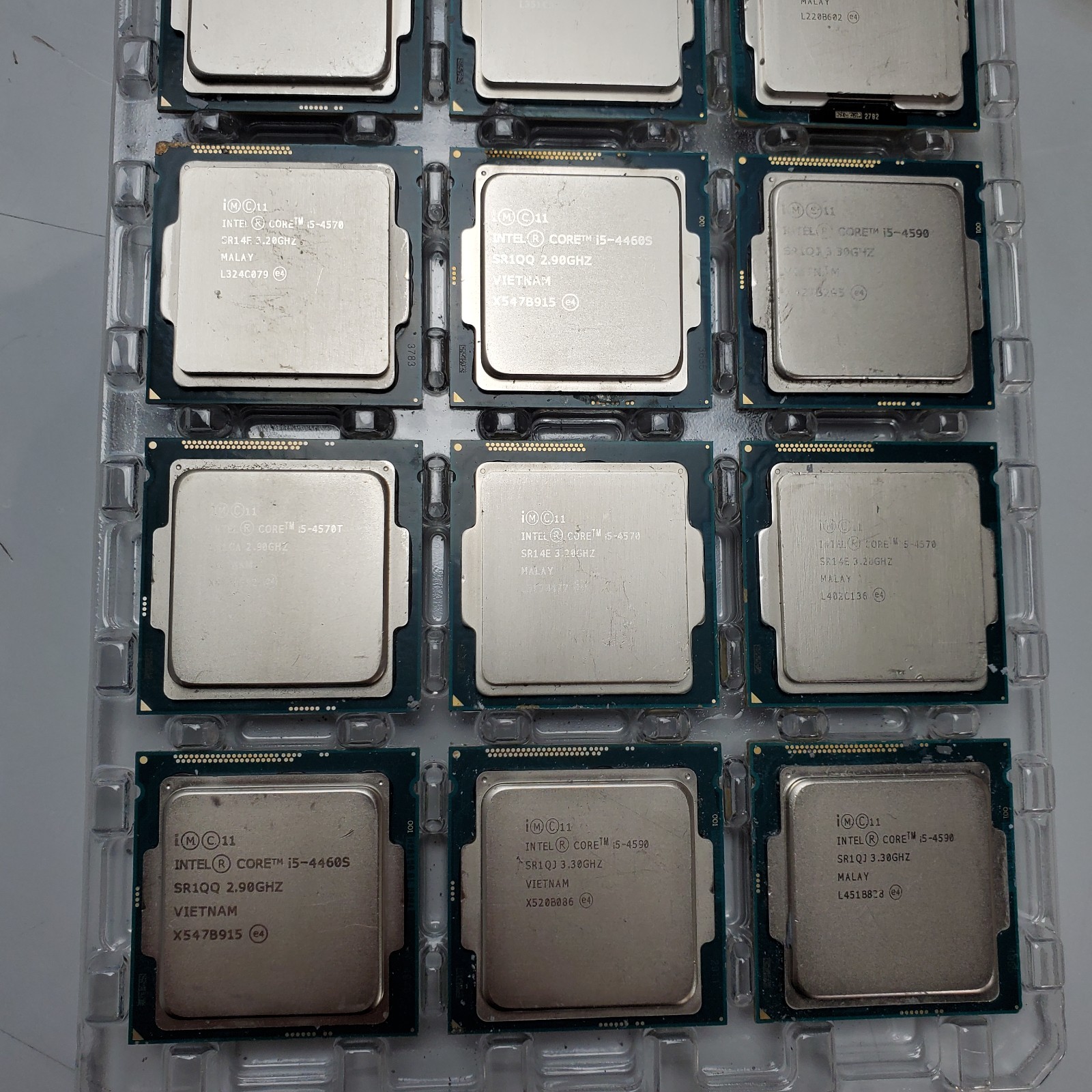(Lot of 118) Intel 4th Gen Core i3 i5 i7 Desktop CPUs – Mixed Processor Lot READ