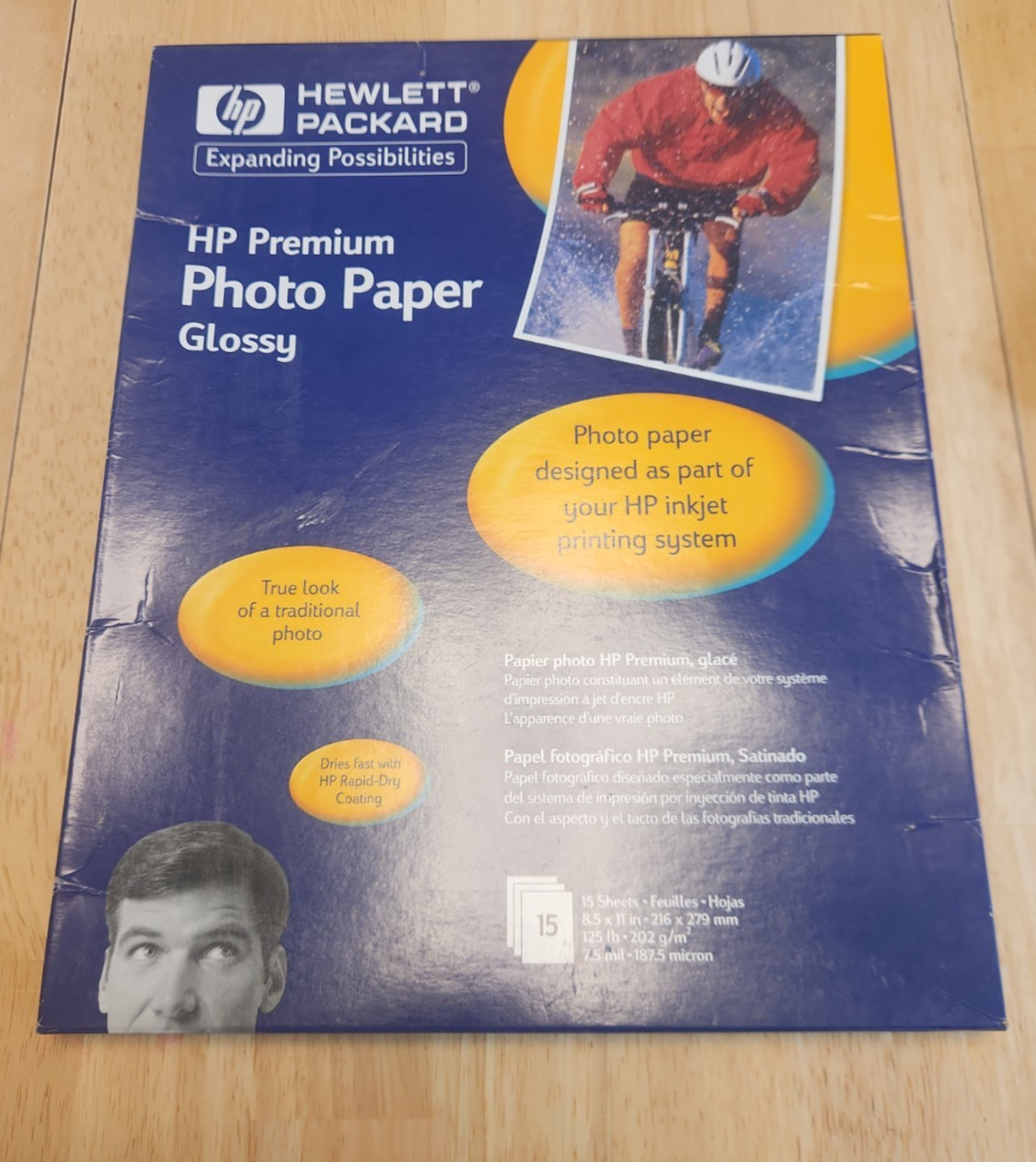 HP Premium Glossy Photo Paper 8.5 x 11 In. 15 Sheets C6039A – Free Shipping!!!