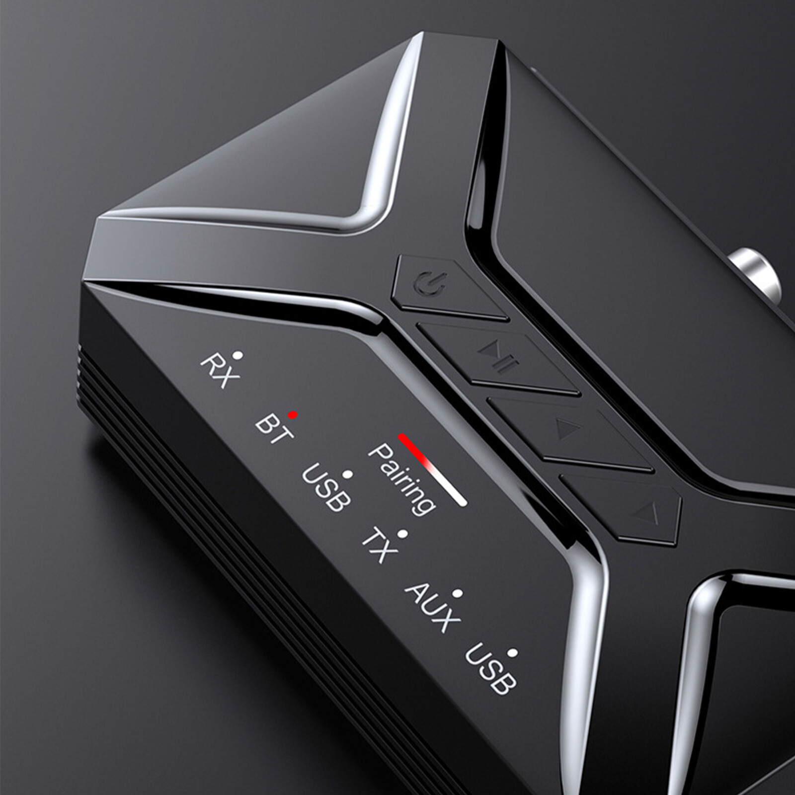40M Long Range Bluetooth 5.0 Transmitter Receiver 3 in 1 HiFi Adapter AUX RCA