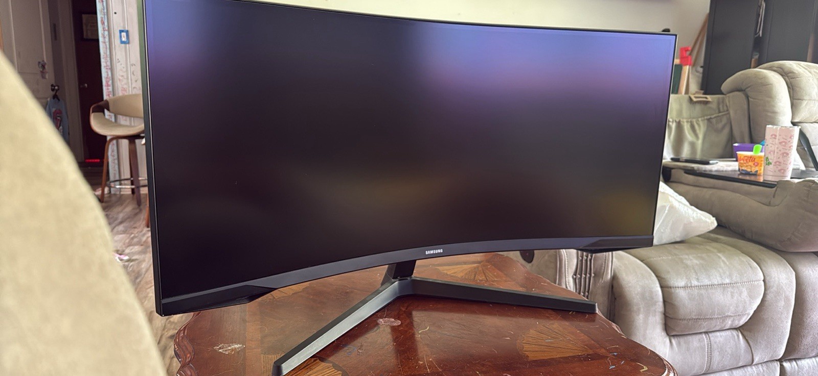 Samsung Odyssey 34″ Curved Gaming Monitor 3440×1440 165Hz 1ms C34G55TWWN