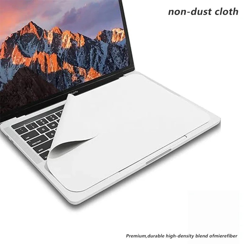 Laptop Screen Protector Microfiber Dustproof Keyboard Blanket Cover Notebook