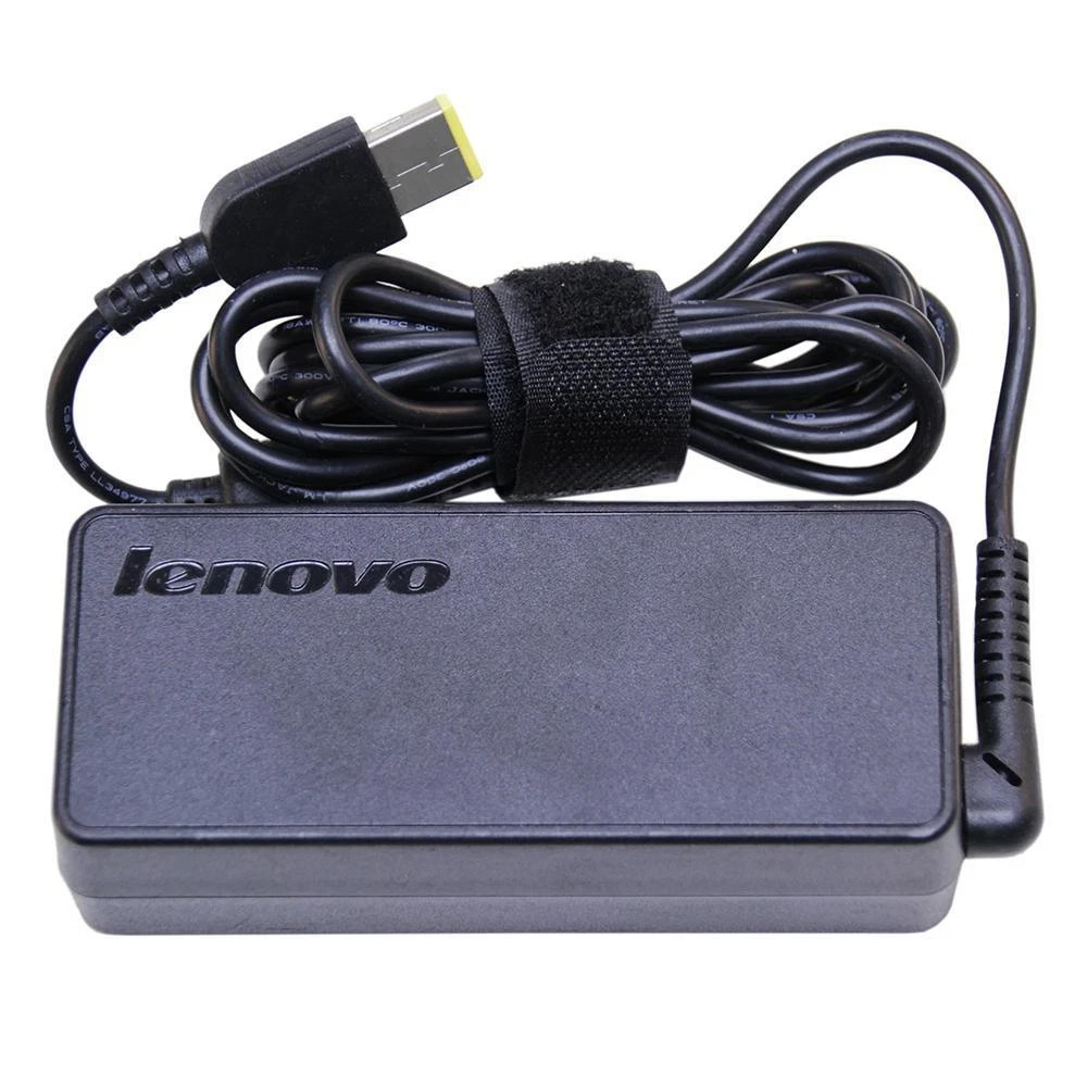 Lot of 10 Genuine Lenovo 65W 20V 3.25A Power Adapter w/ Cables SQUARE TIP