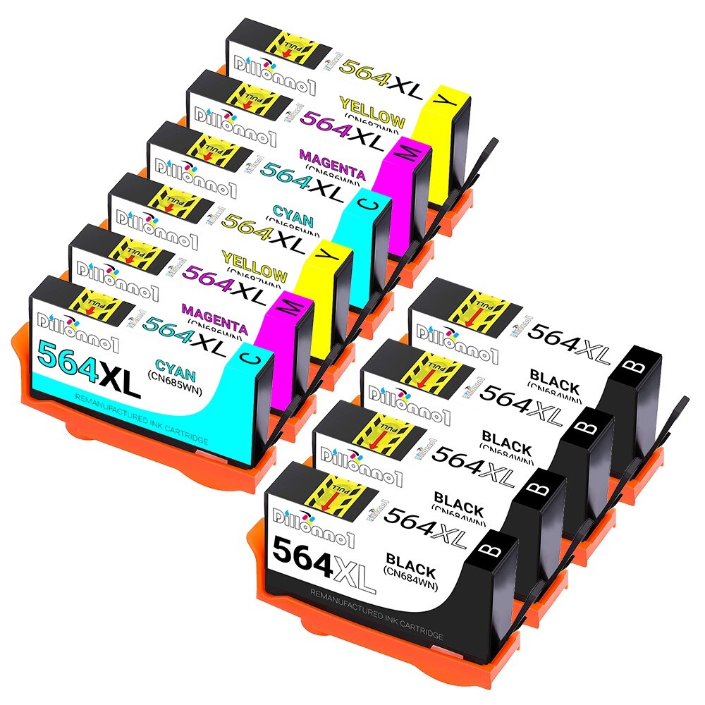 For HP 564XL Series Ink for use with PhotoSmart 5515 5524 7510 7515 7520 Lot