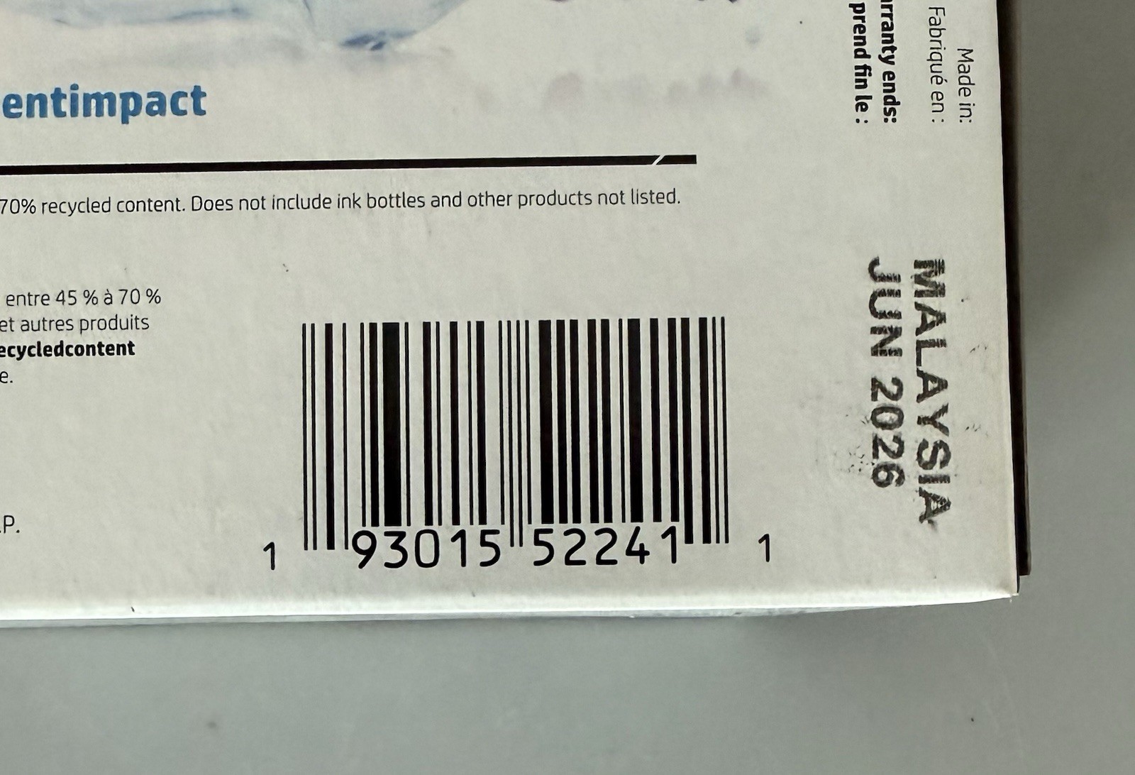 Lot of 2 Genuine HP 67XL Ink Cartridges — Black & Tri-Color — 2026 Expiration
