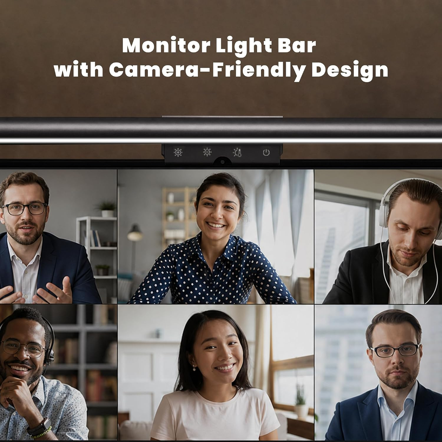 YEELIGHT Monitor Light Bar, Computer Monitor Lamp for Home Office Gaming, 250LM