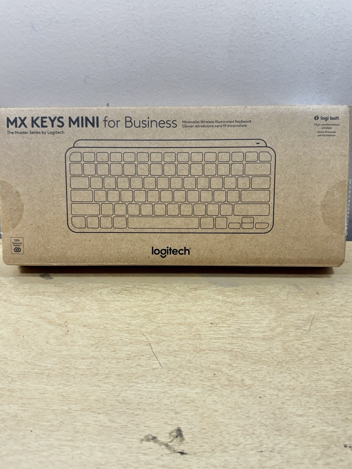 Logitech MX Keys Mini Wireless Illuminated Keyboard for Business, Compact Black