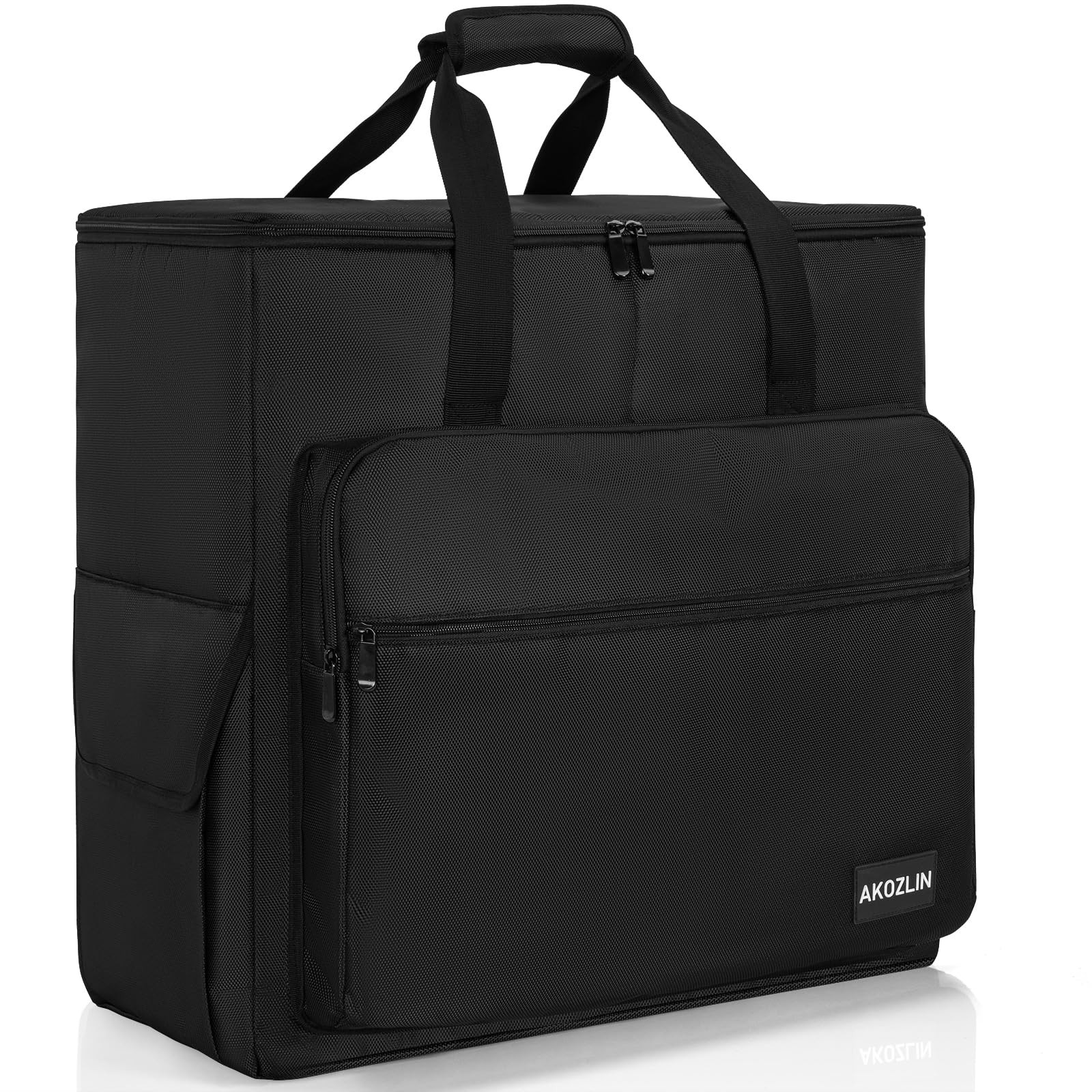 AKOZLIN Desktop Gaming Computer Tower PC Chassis Carrying Case Travel Storage Ba